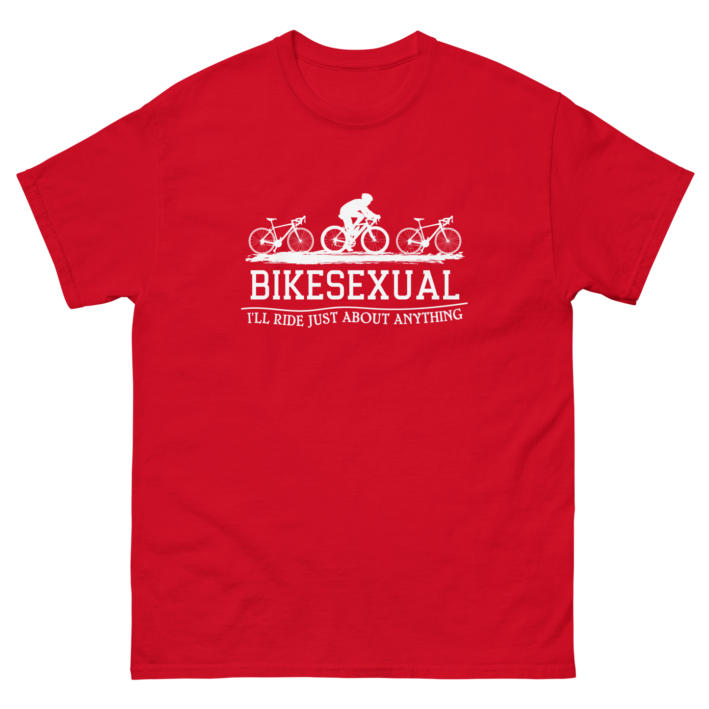 BIKESEXUAL unisex t-shirt