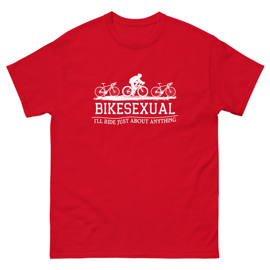 BIKESEXUAL unisex t-shirt