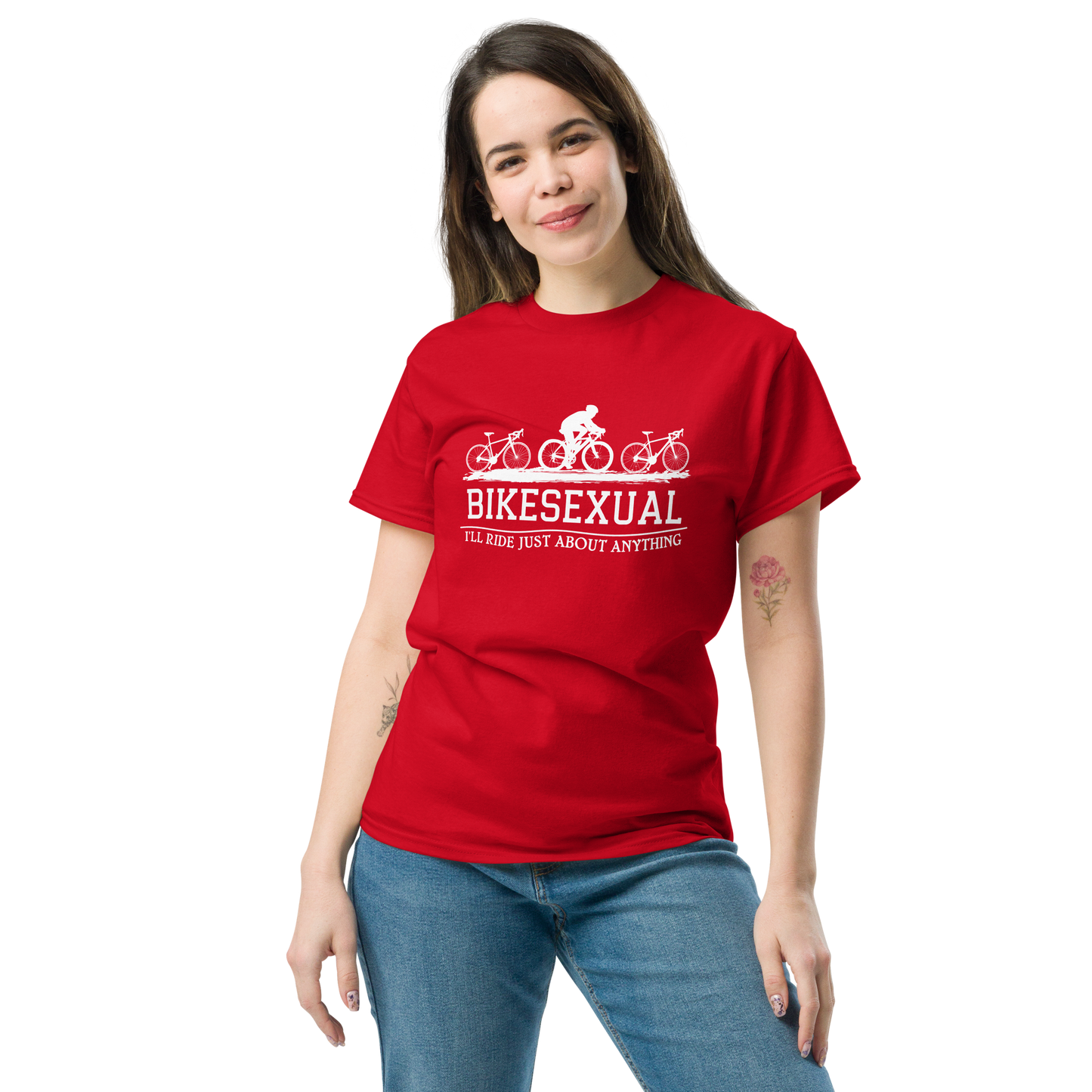 BIKESEXUAL unisex t-shirt