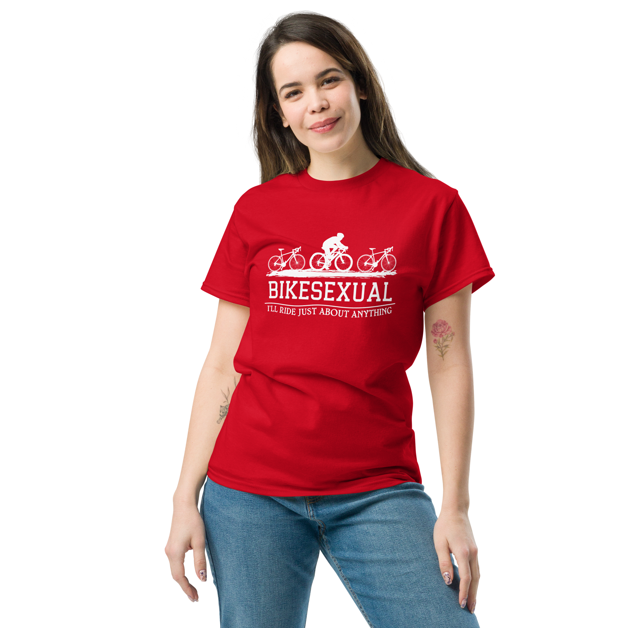 BIKESEXUAL unisex t-shirt