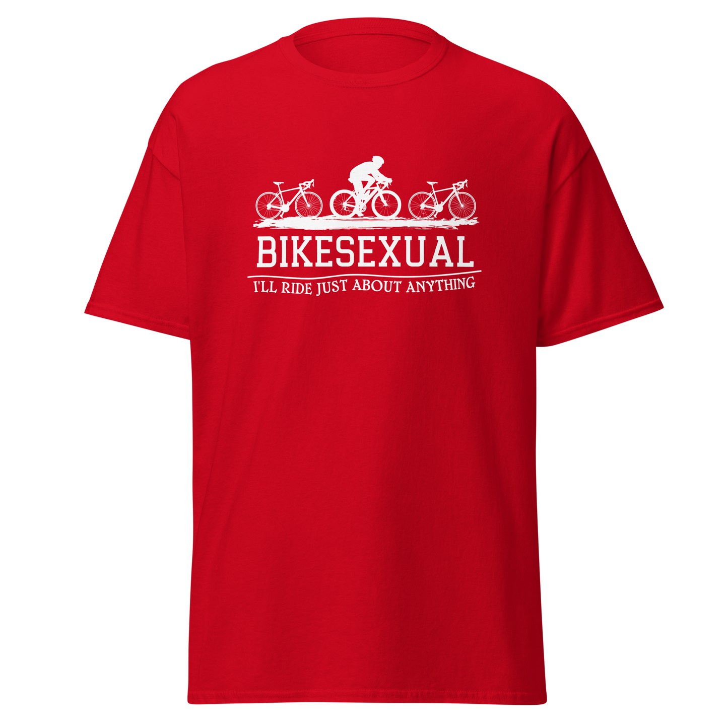 BIKESEXUAL unisex t-shirt