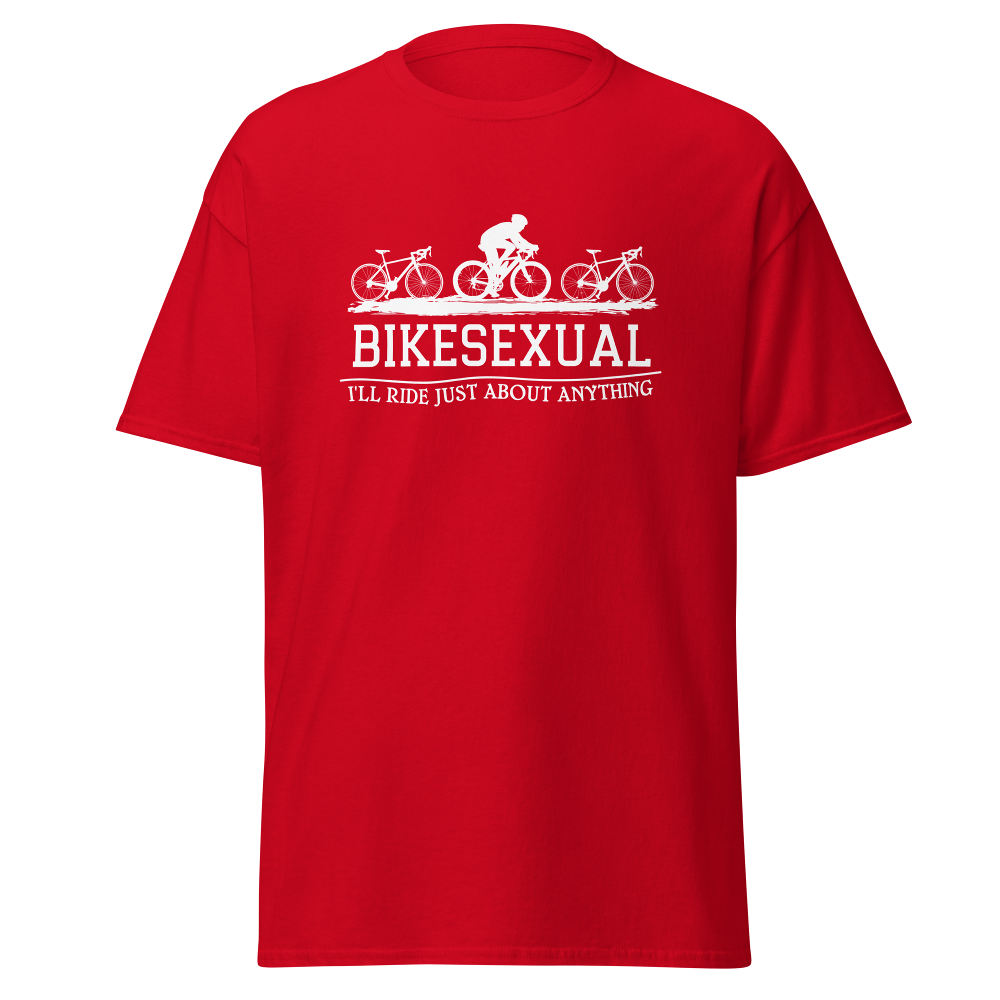 BIKESEXUAL unisex t-shirt