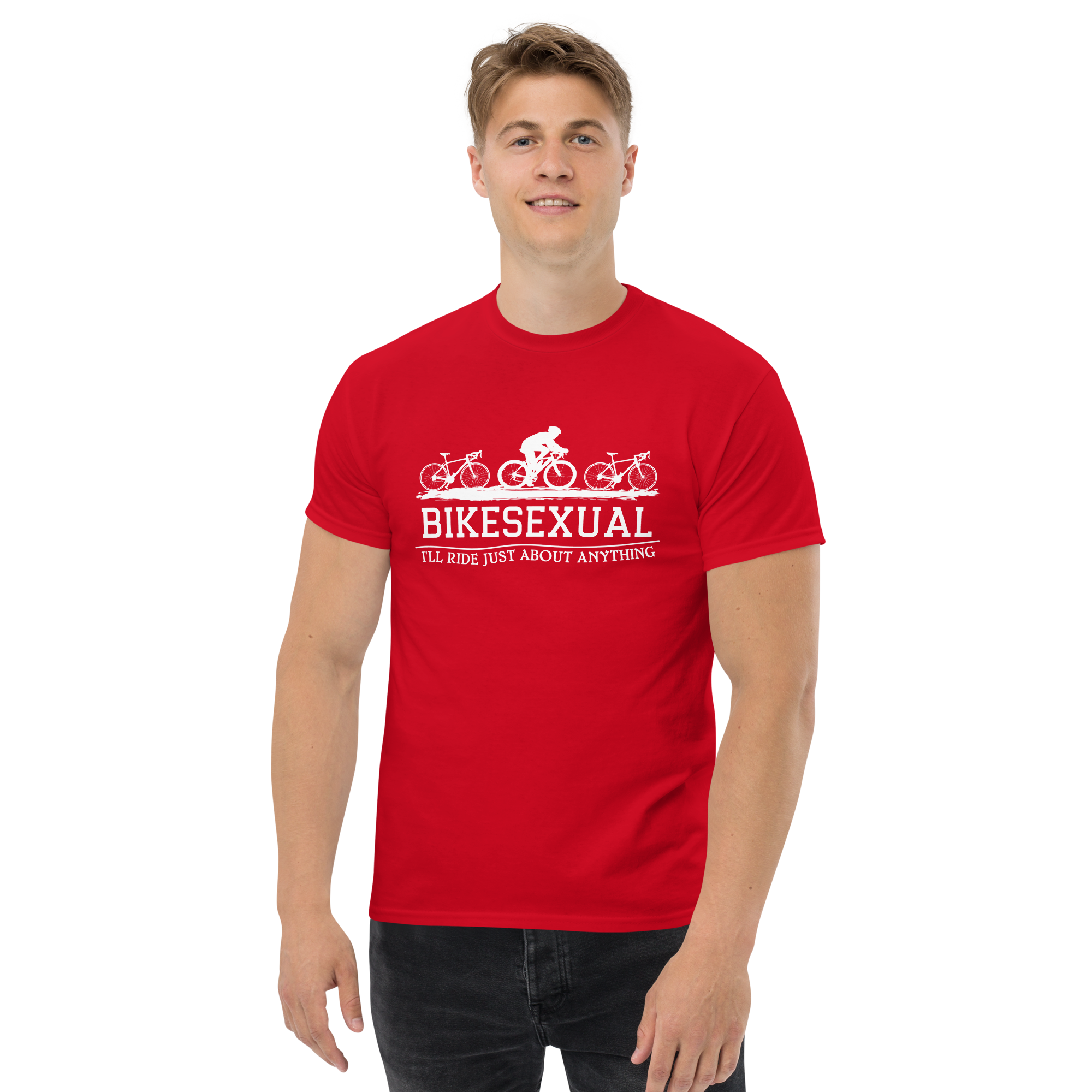 BIKESEXUAL unisex t-shirt