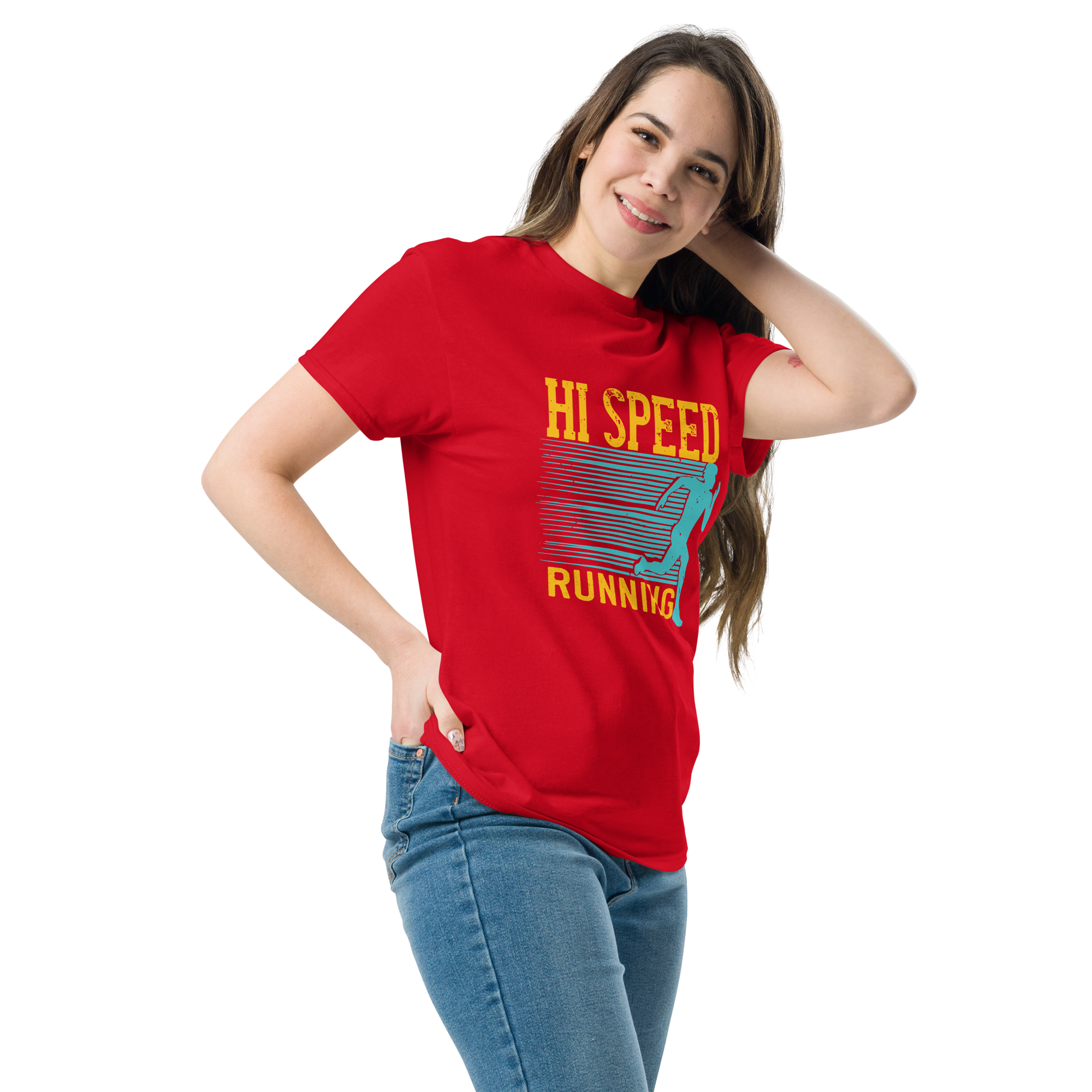 HIGH SPEED RUNNING unisex t-shirt