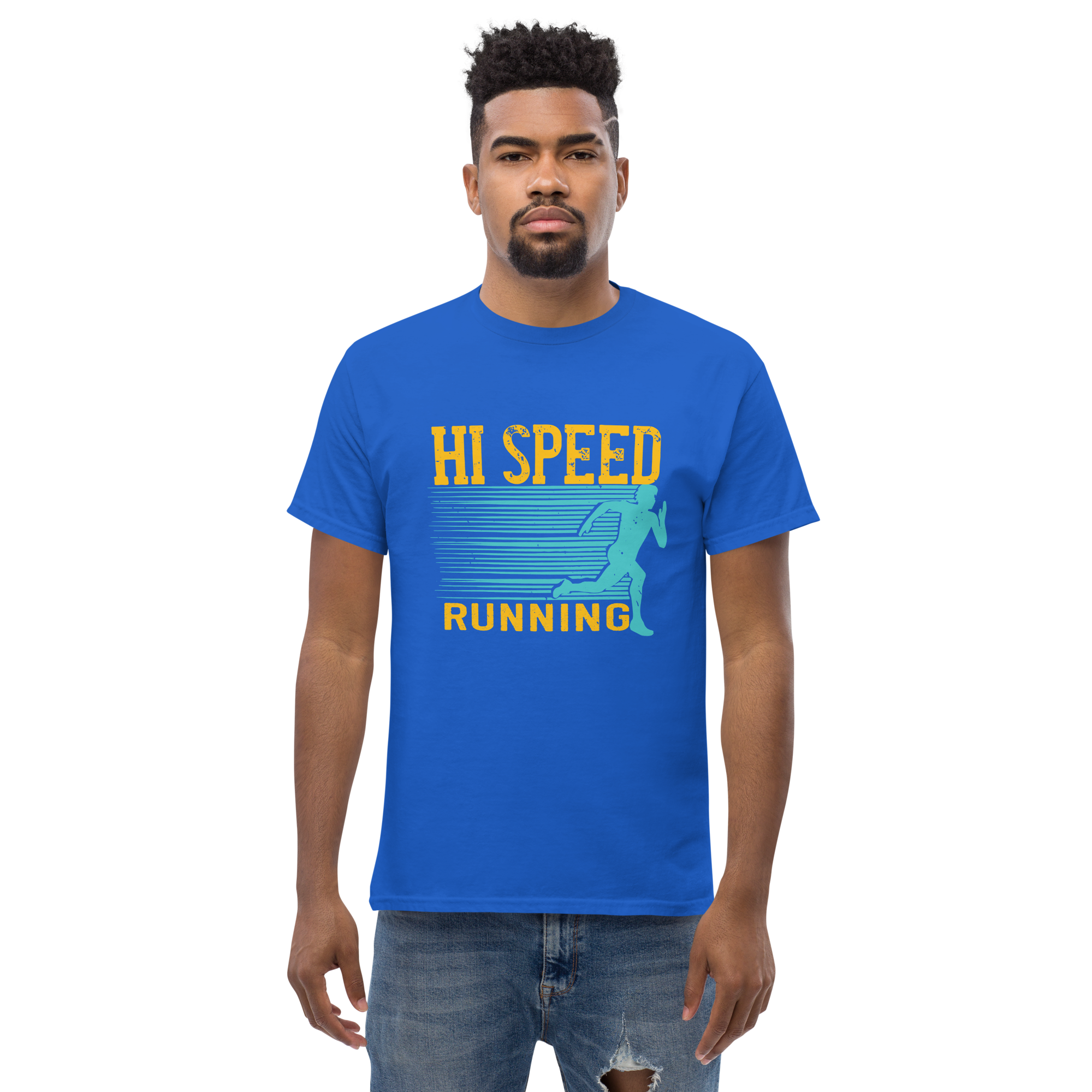 HIGH SPEED RUNNING unisex t-shirt