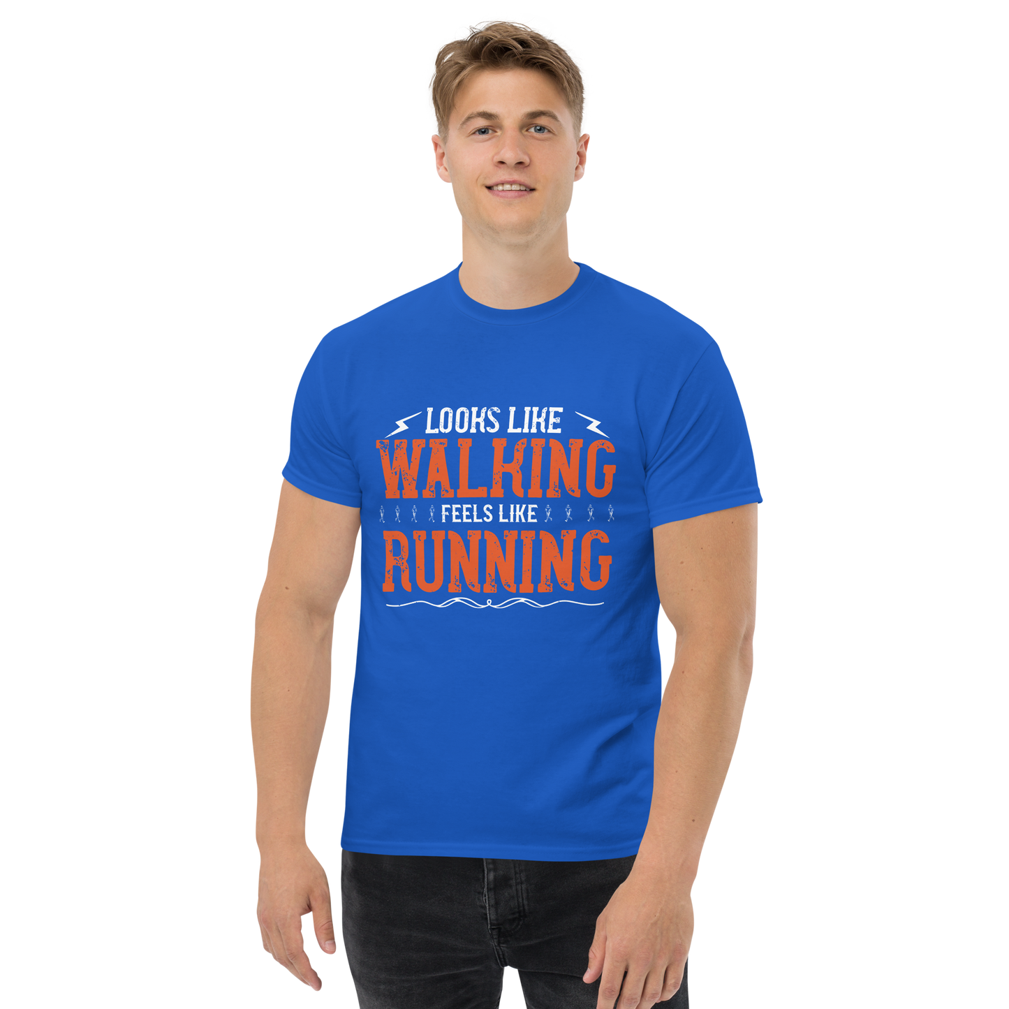 WALK-RUN FUSION unisex running t-shirt