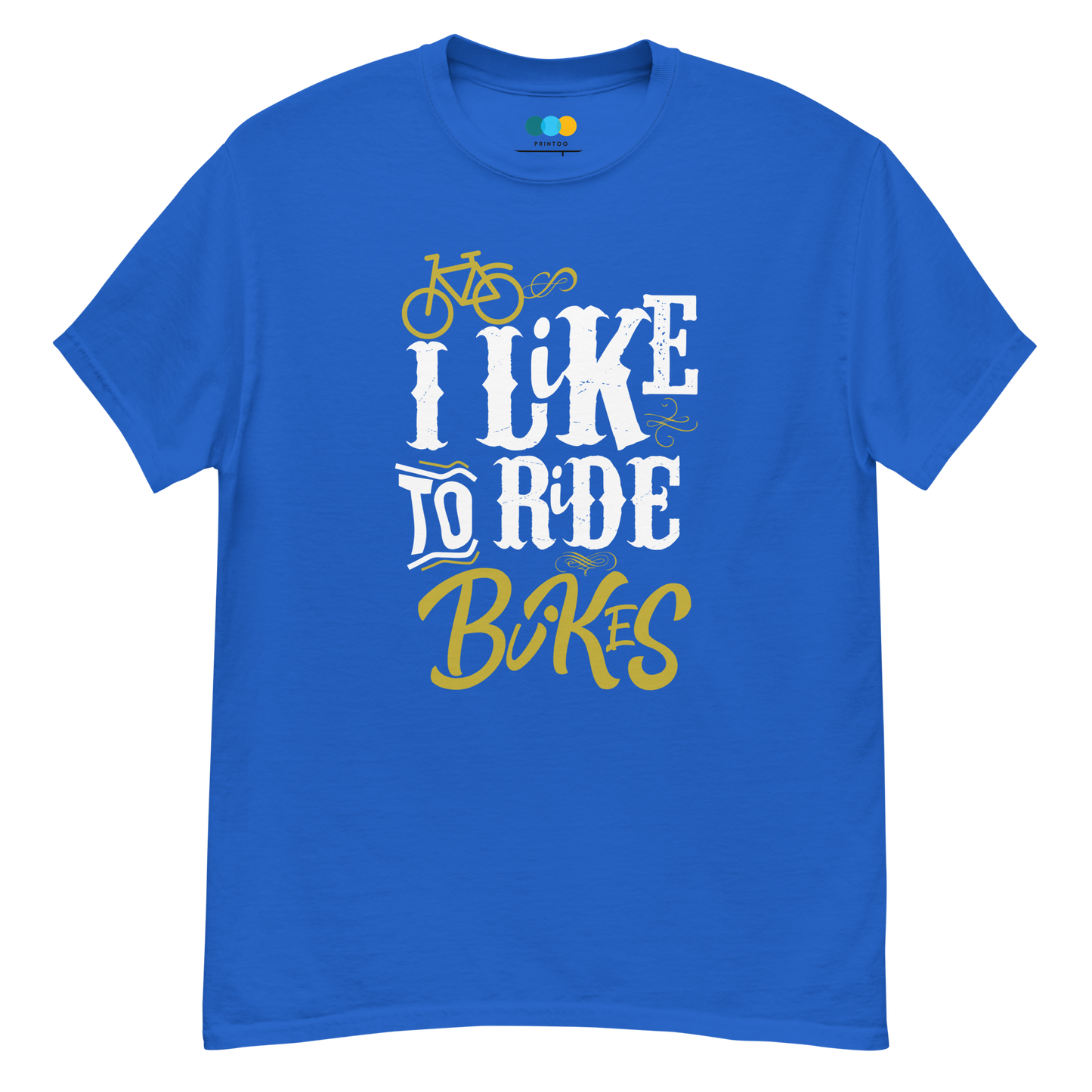 LIKE TO RIDE unisex cycling t-shirt