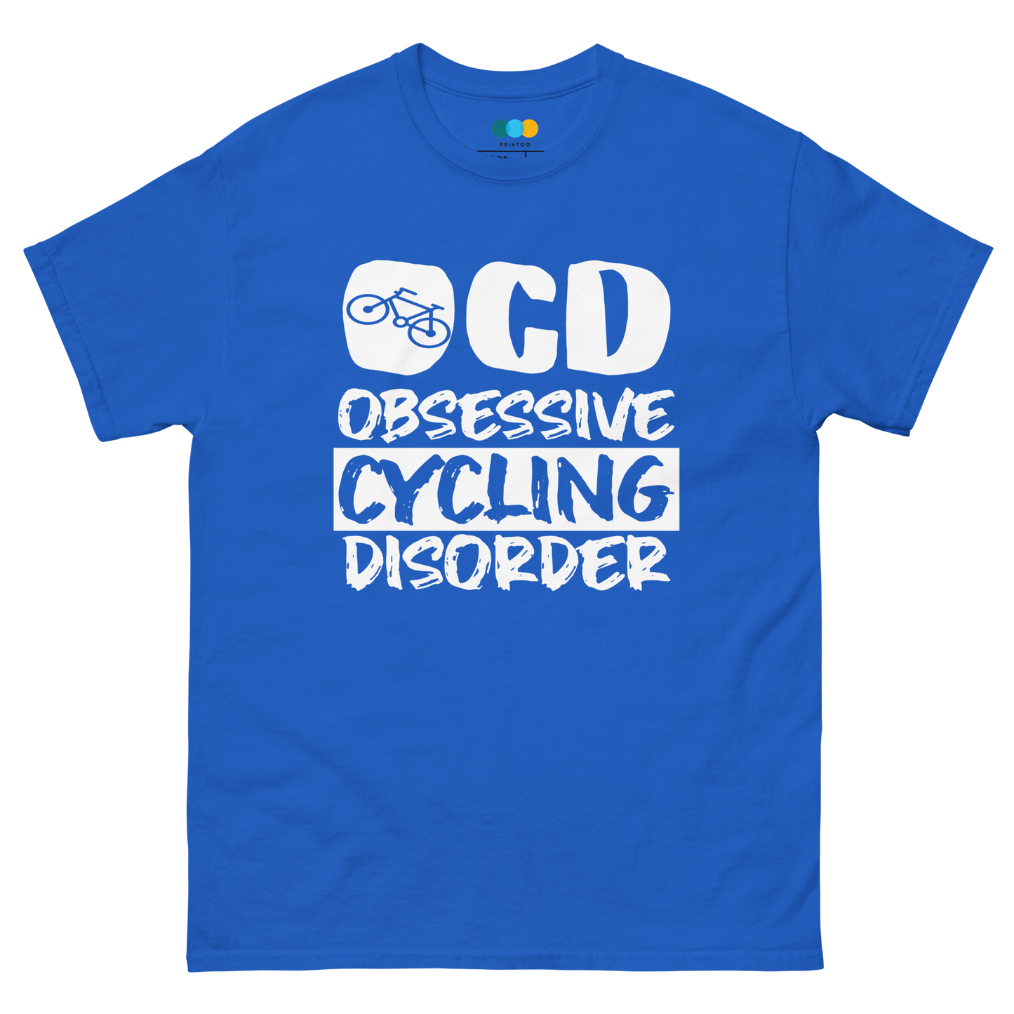 OCD unisex cycling t-shirt