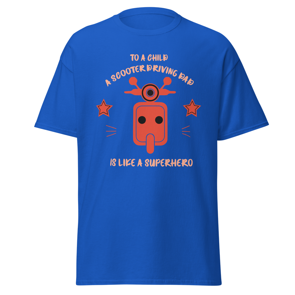 SCOOTER DAD HERO unisex tee
