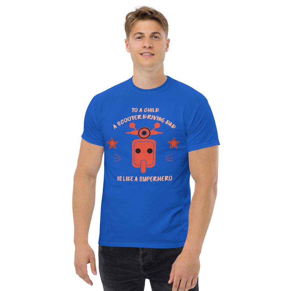 SCOOTER DAD HERO unisex tee