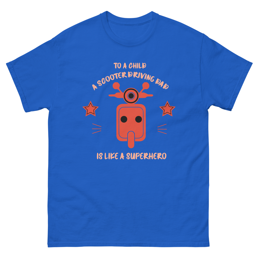 SCOOTER DAD HERO unisex tee