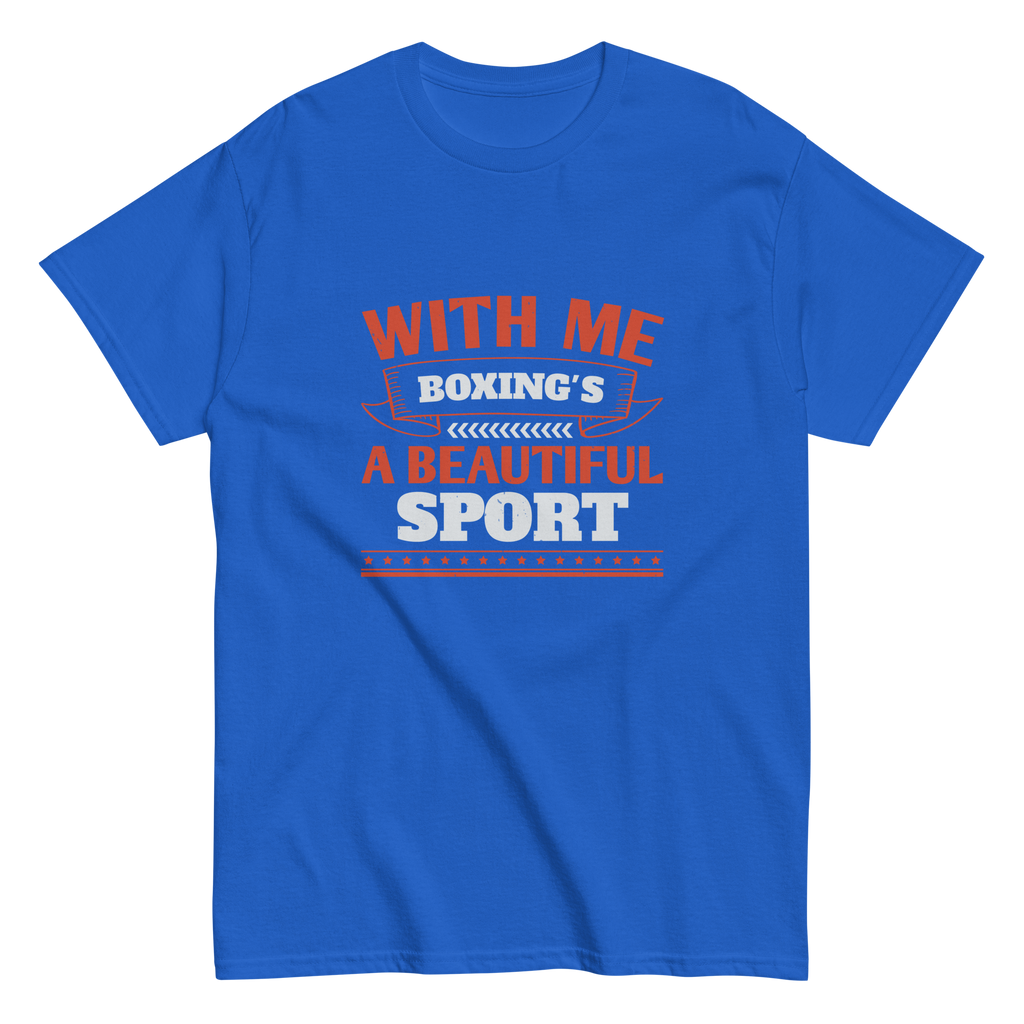 BOXING IS BEAUTIFUL unisex boxing t-shirt