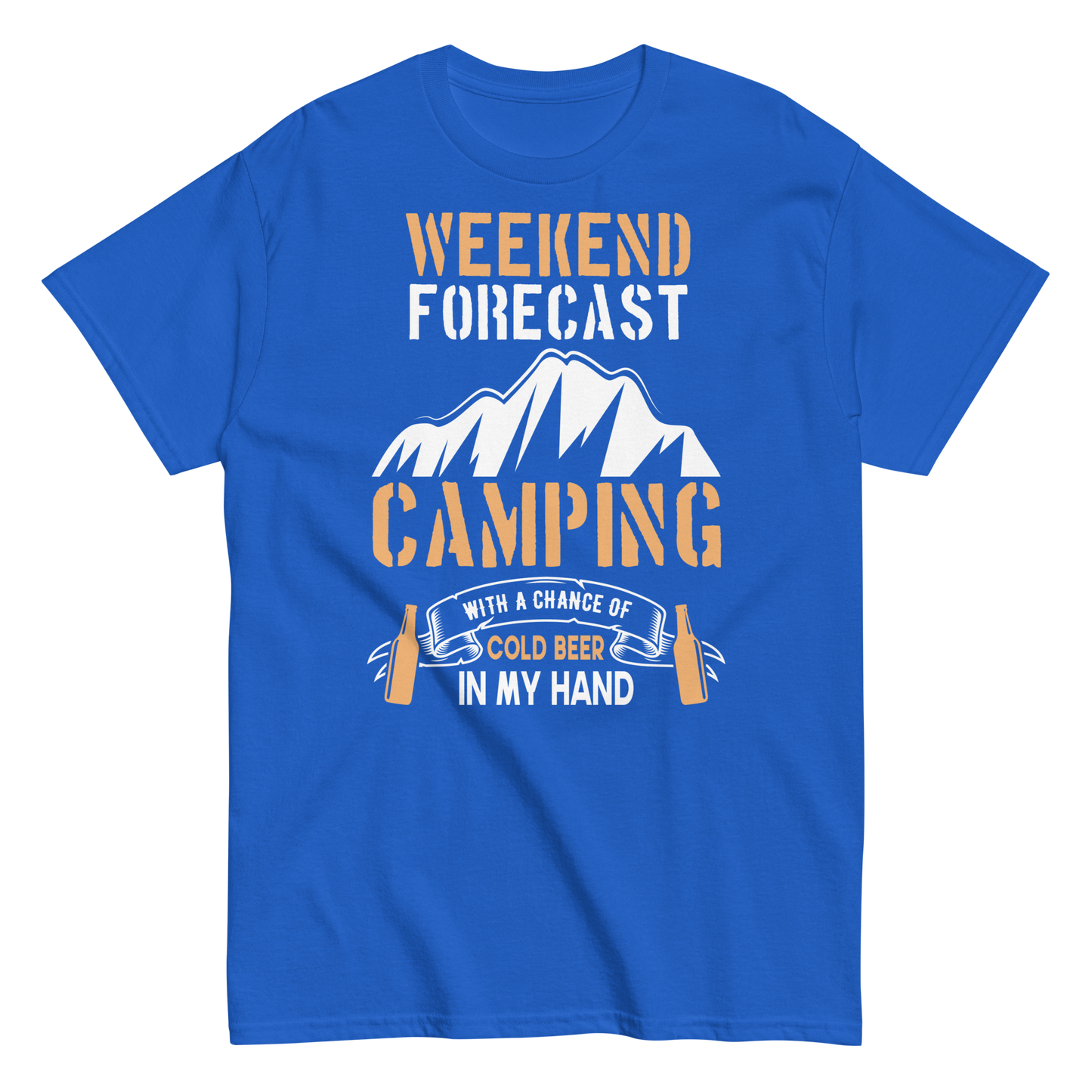 WEEKEND FORECAST unisex outdoor t-shirt