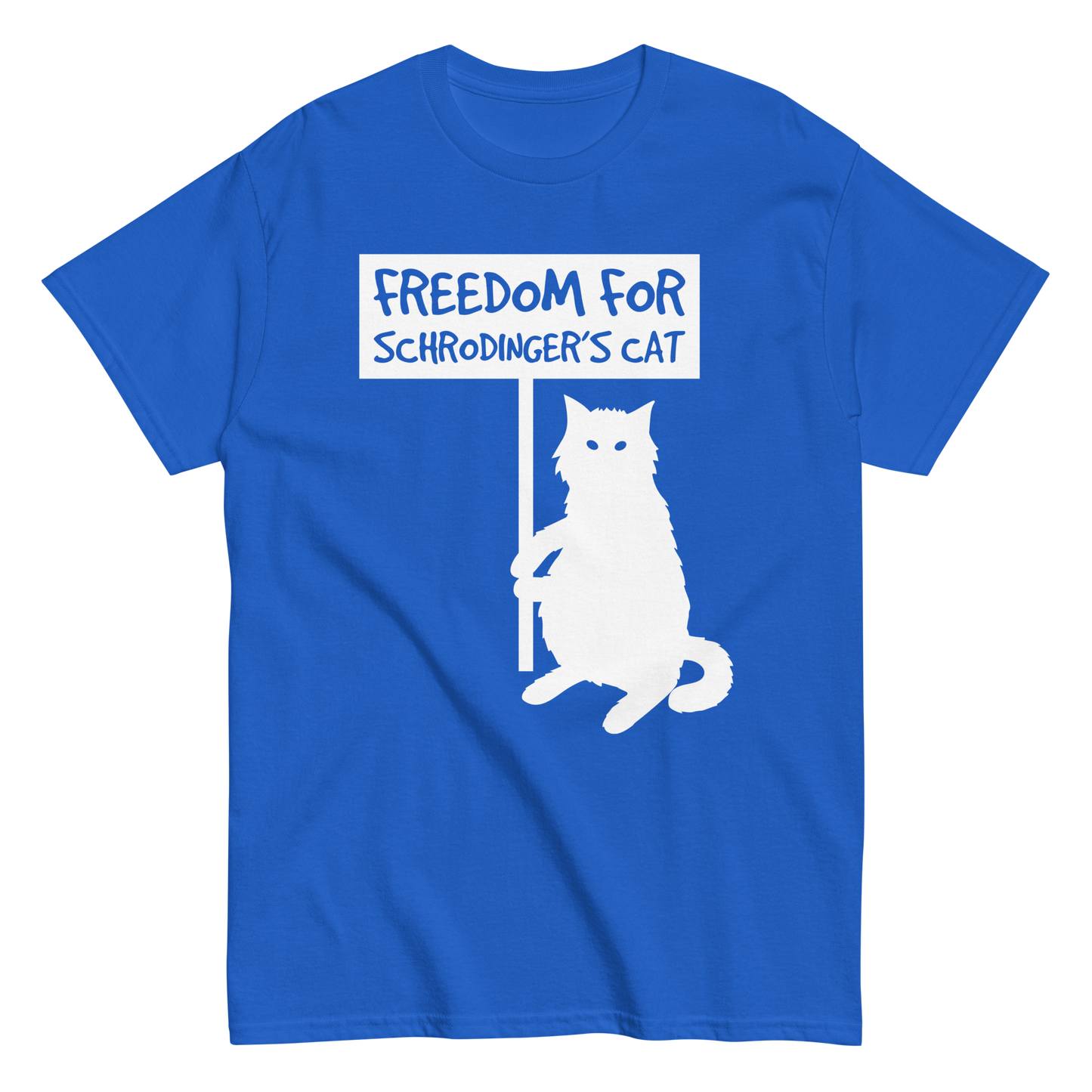 SCHRODINGER'S CAT Cat series unisex cotton t-shirt