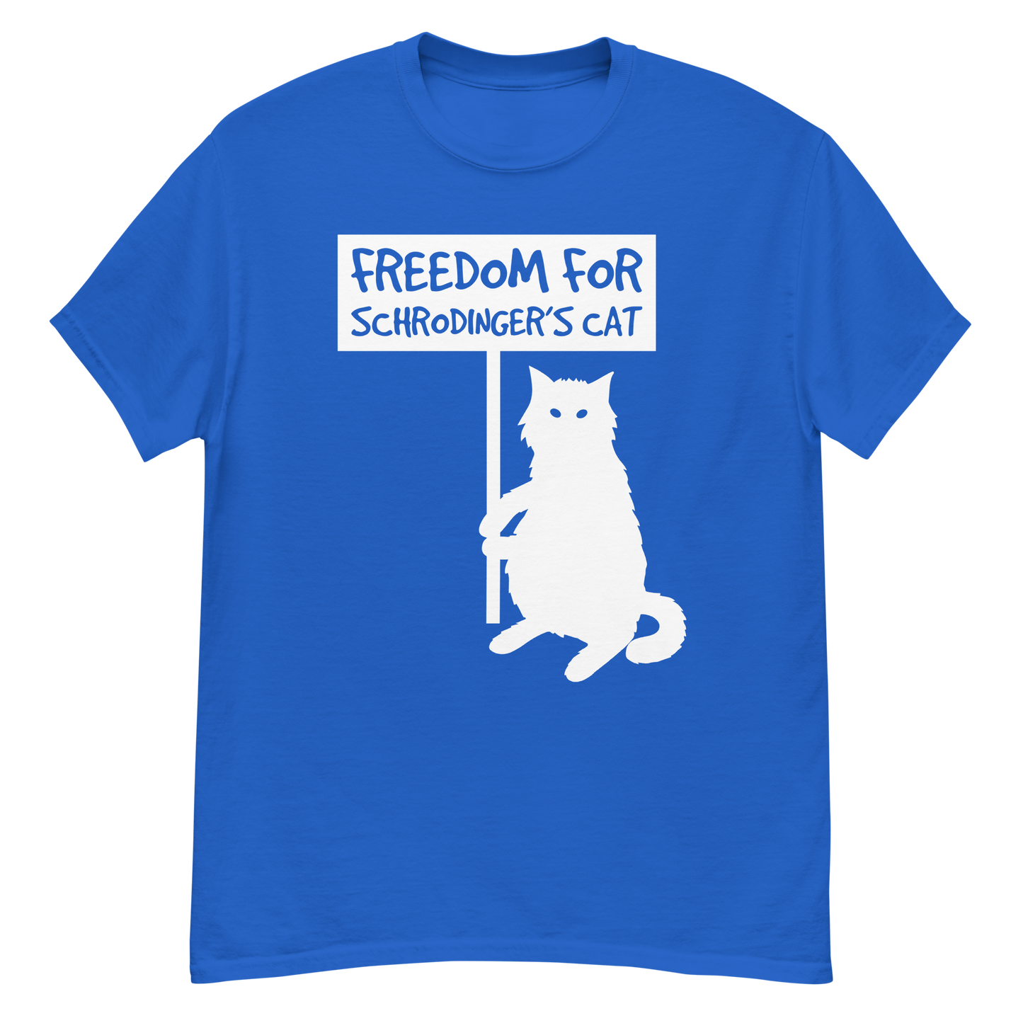 SCHRODINGER'S CAT Cat series unisex cotton t-shirt