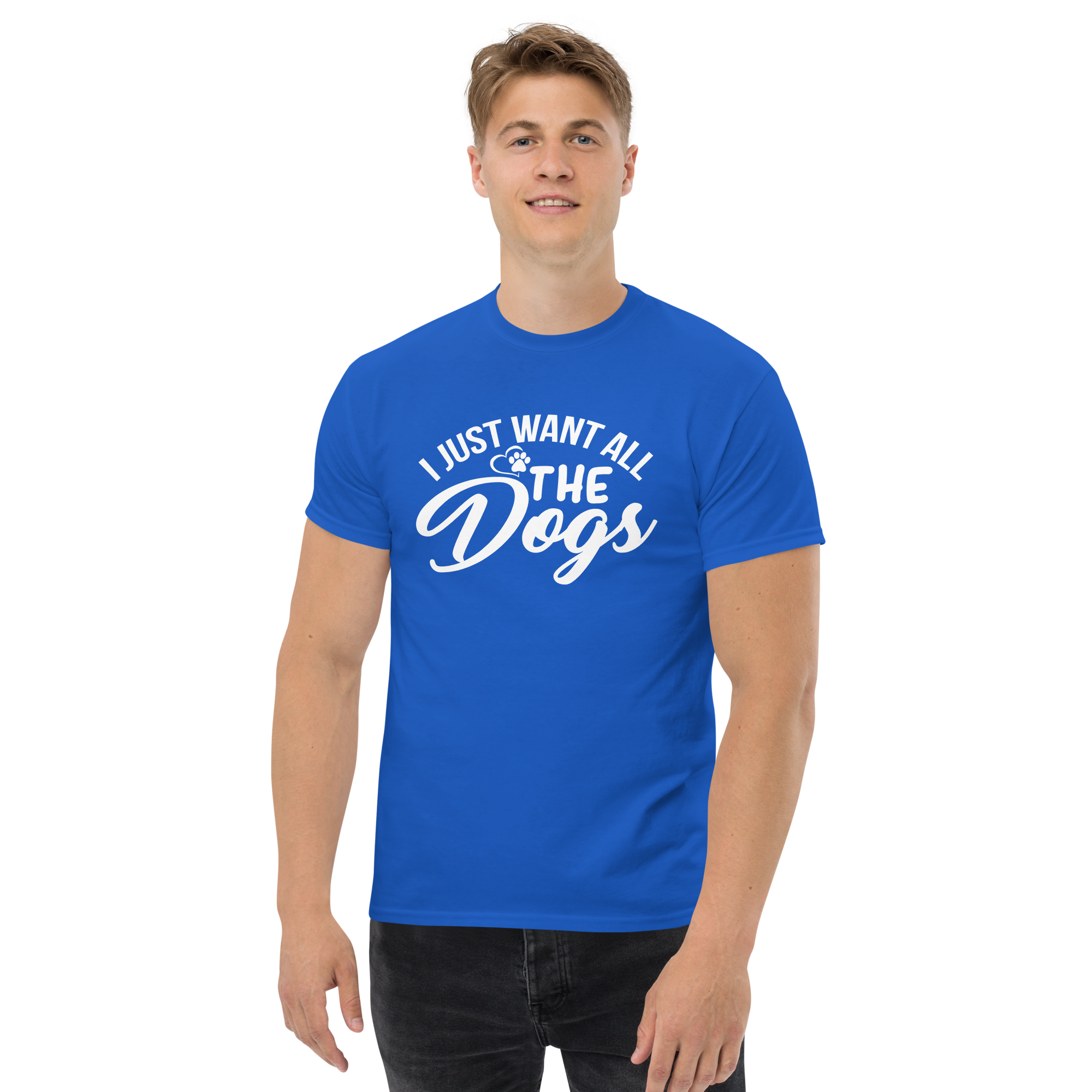 ALL THE DOGS unisex t-shirt