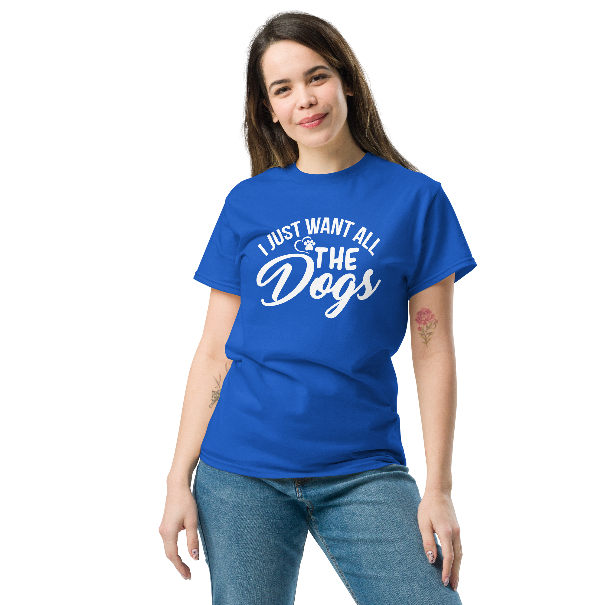 ALL THE DOGS unisex t-shirt