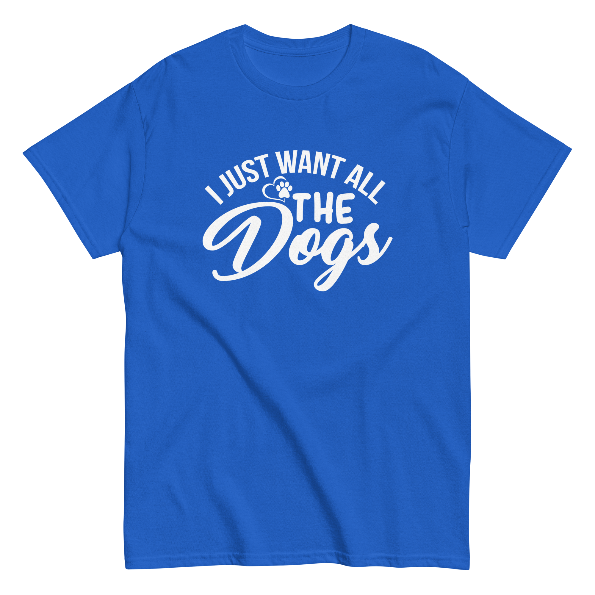 ALL THE DOGS unisex t-shirt