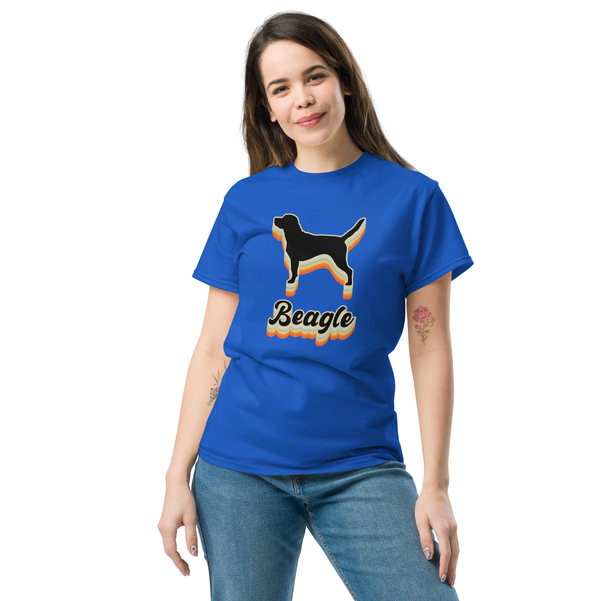 BEAGLE DARK unisex t-shirt
