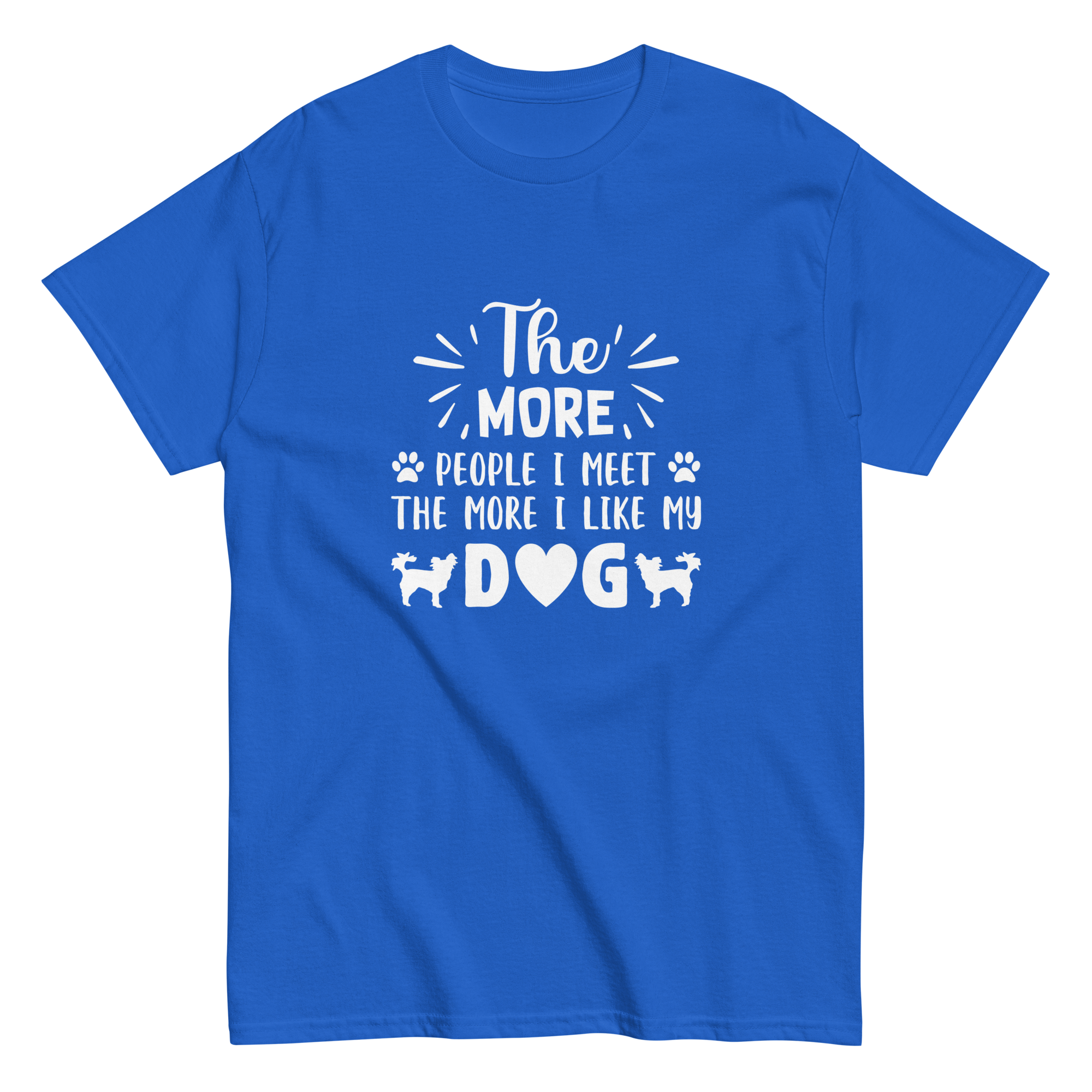 MORE DOG unisex t-shirt