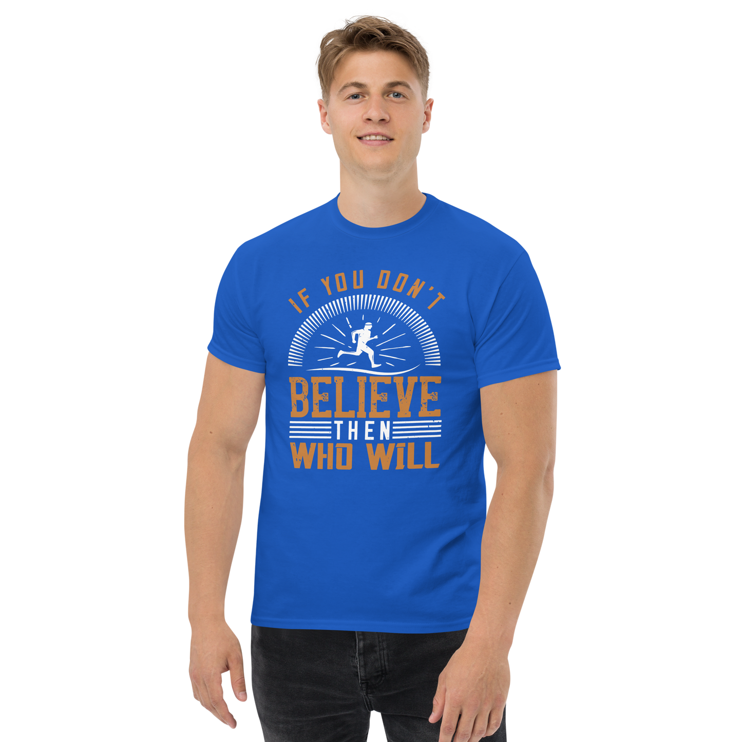 BELIEVE IT unisex running t-shirt