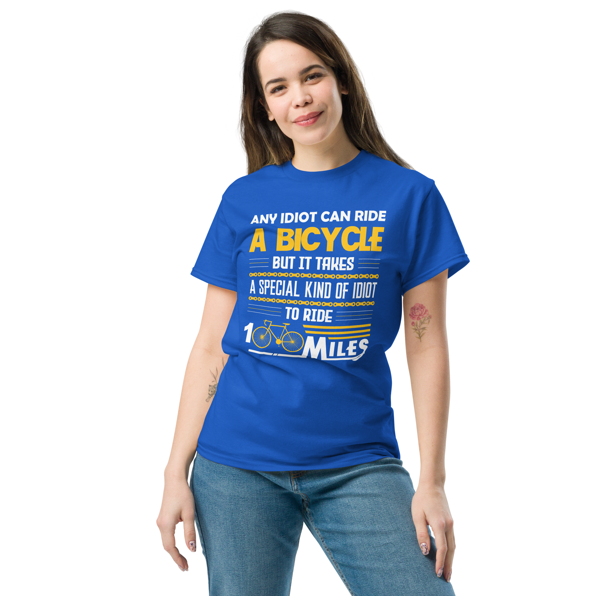 100 MILES unisex t-shirt