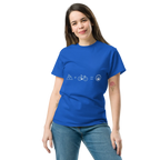 BICYCLE FUN unisex t-shirt - Printoo Shop - - bicycle, t-shirt, unisex, Unisex Classic Tee | Gildan 5000