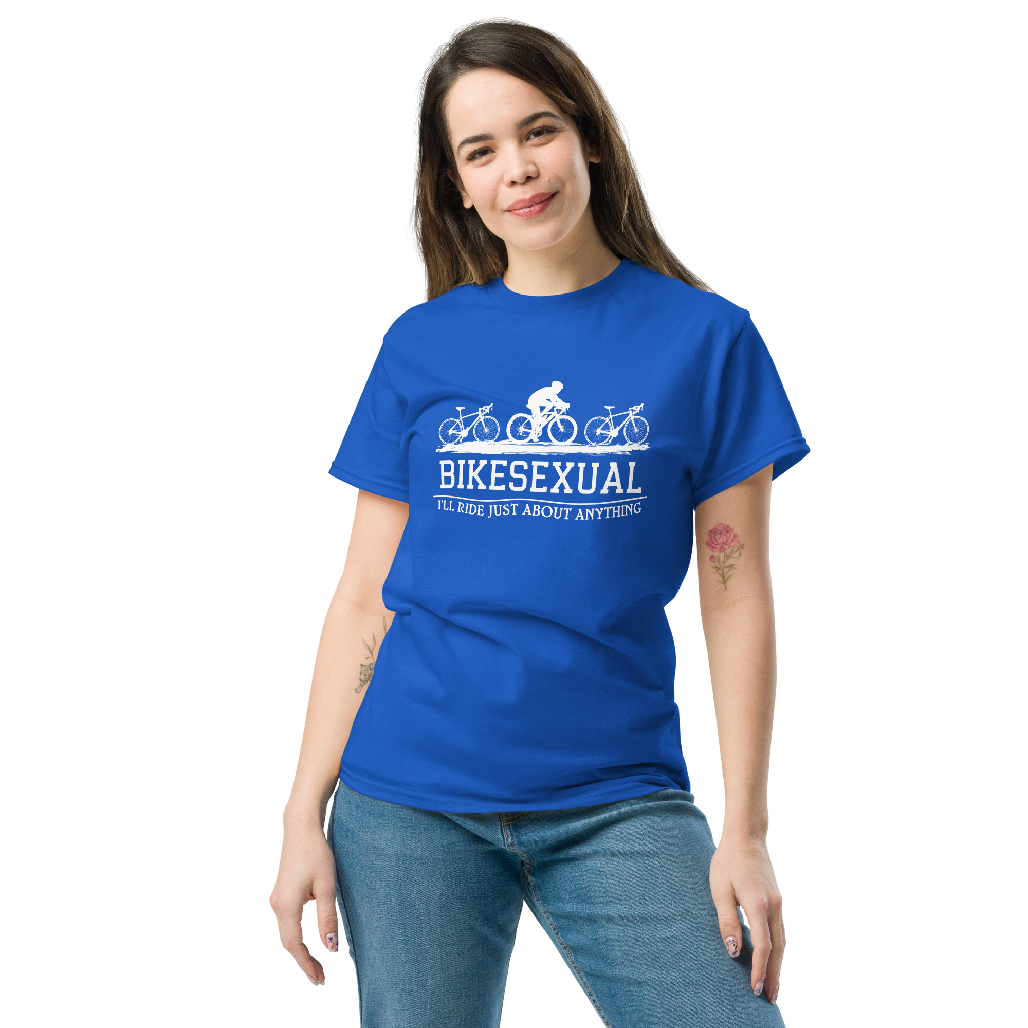 BIKESEXUAL unisex t-shirt
