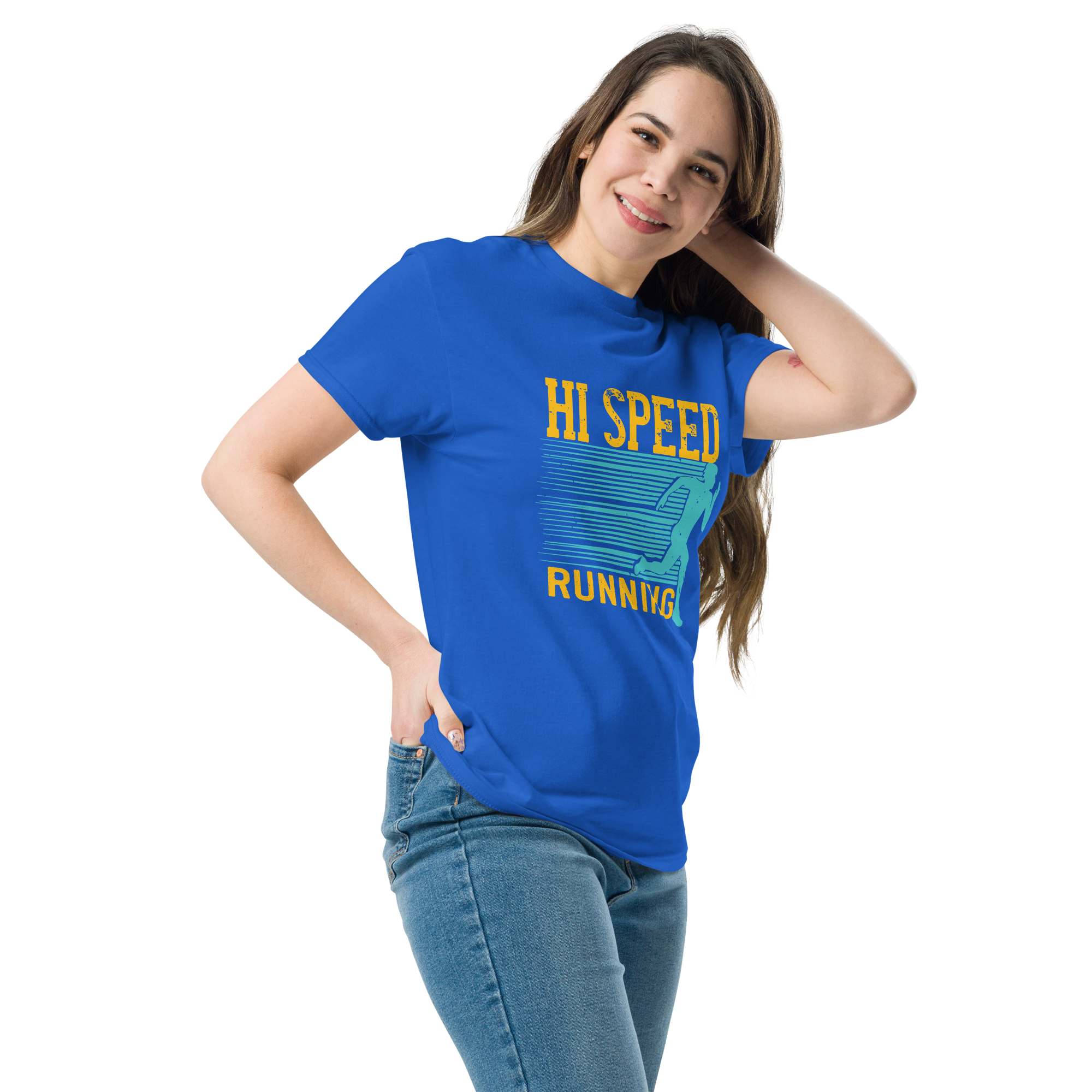 HIGH SPEED RUNNING unisex t-shirt