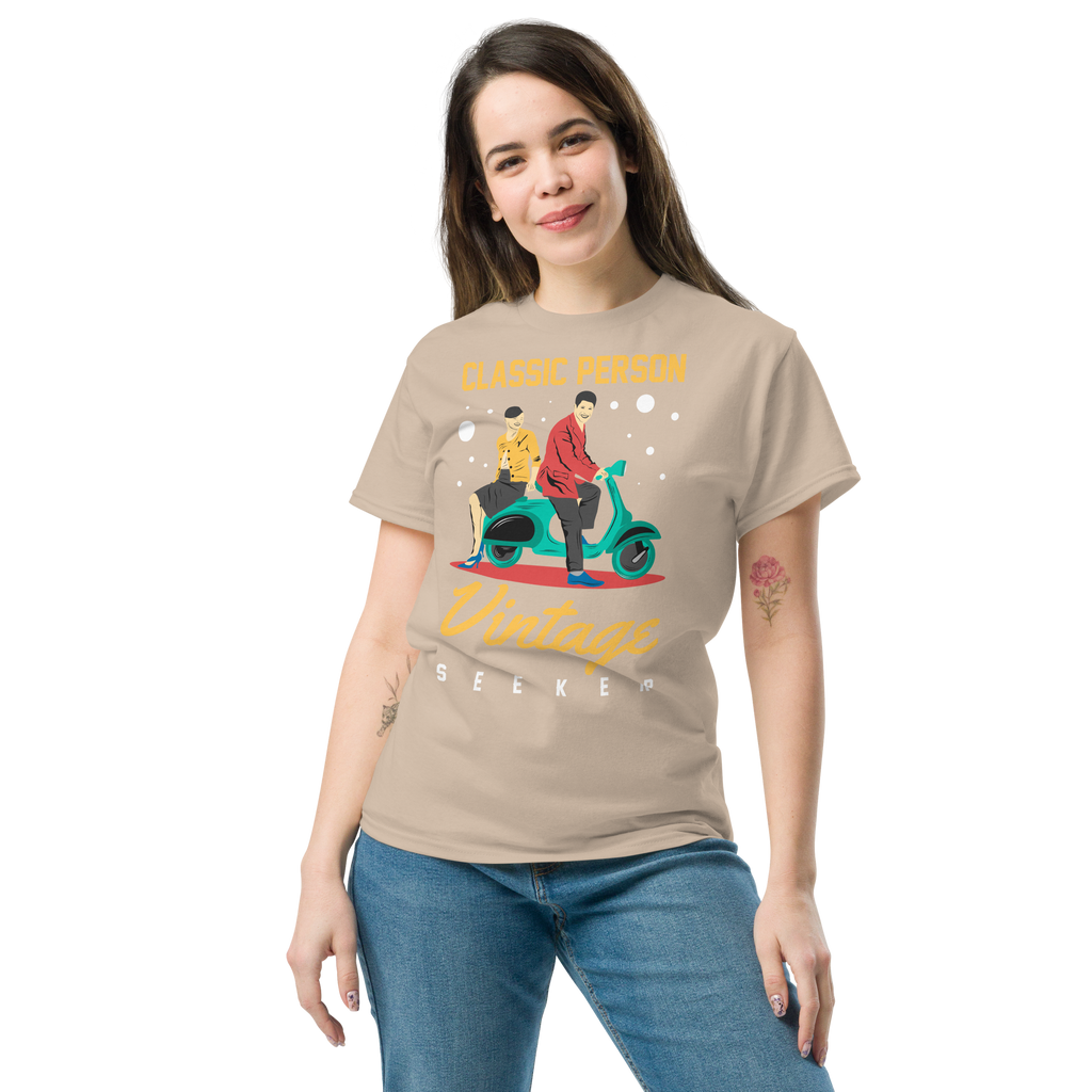 VINTAGE SEEKER unisex t-shirt