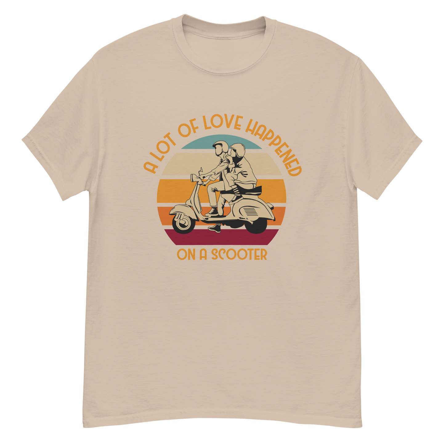 LOVE ON WHEELS unisex tee