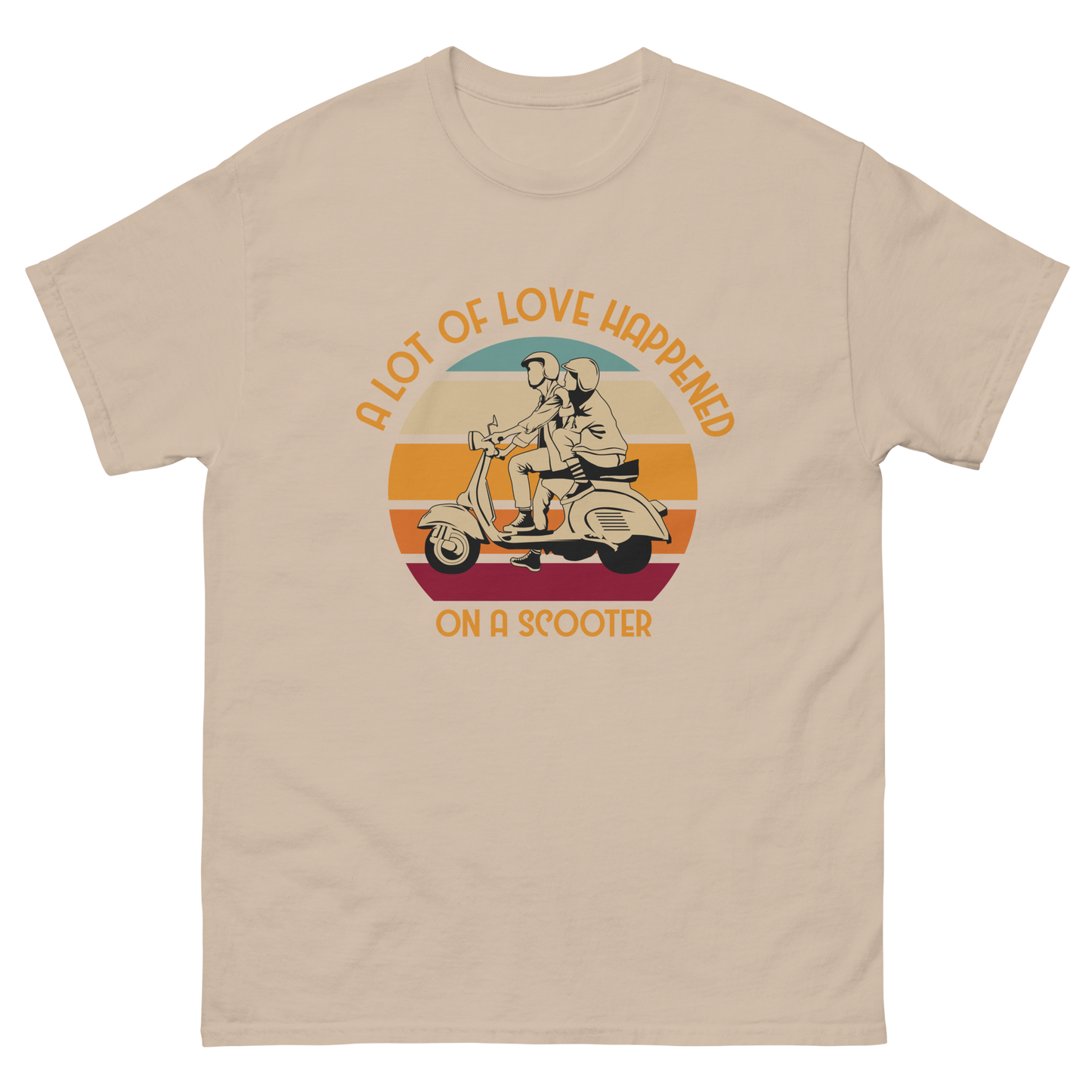 LOVE ON WHEELS unisex tee