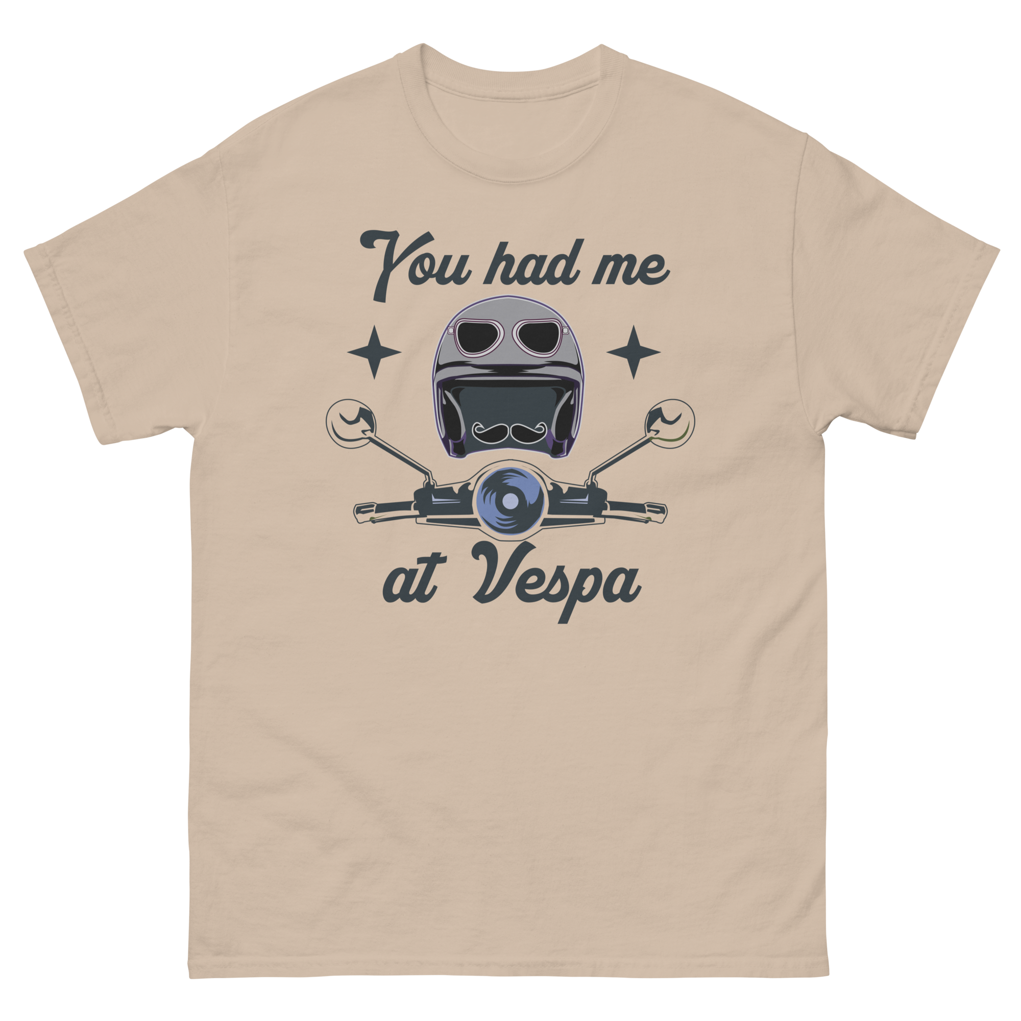 Camiseta unisex ME TIENES EN VESPA