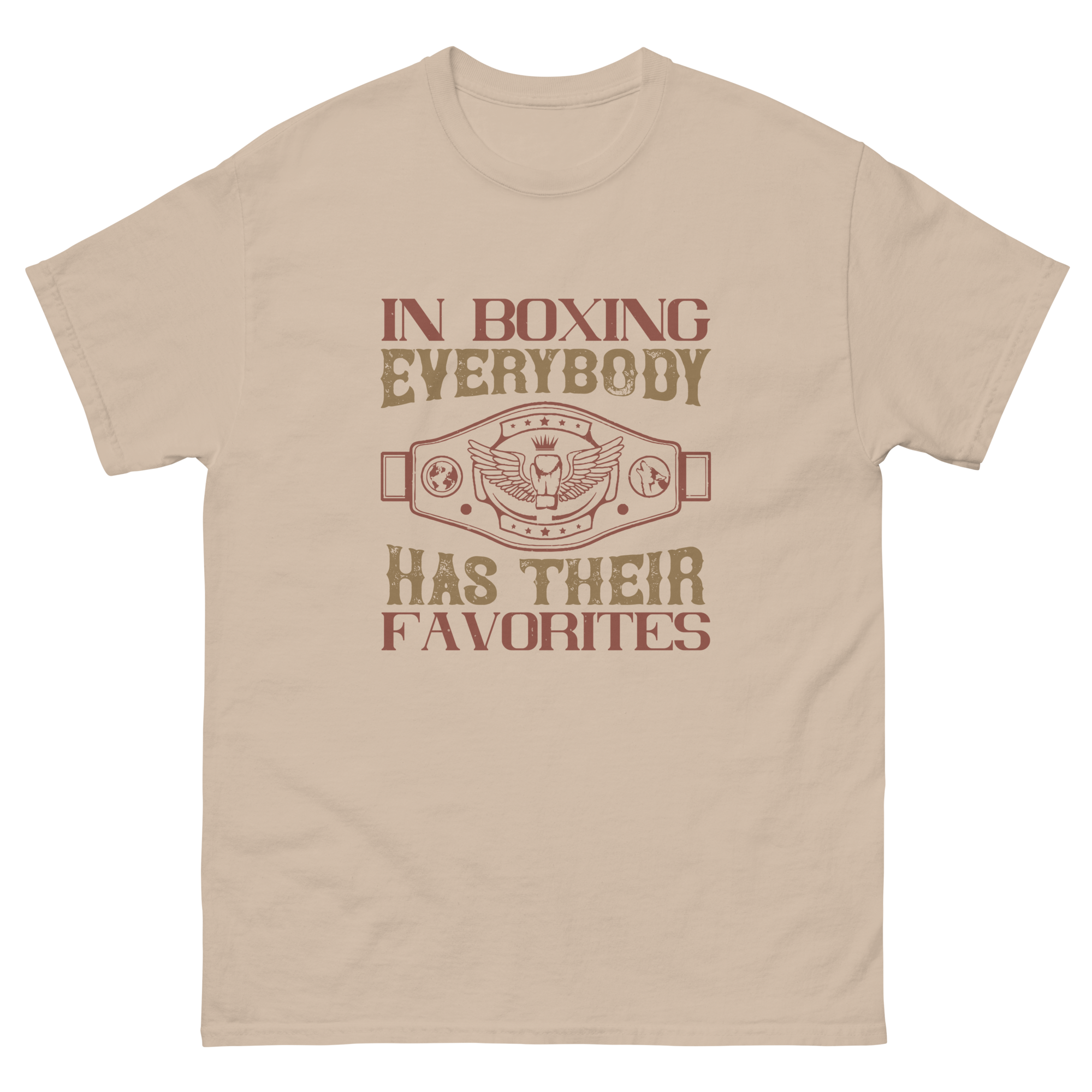 BOXING FAVORITES unisex t-shirt
