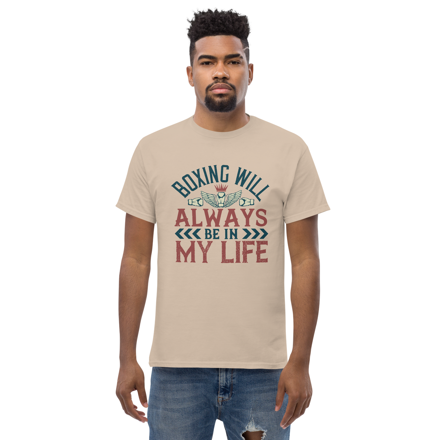 BOXING IS MY LIFE unisex boxing t-shirt