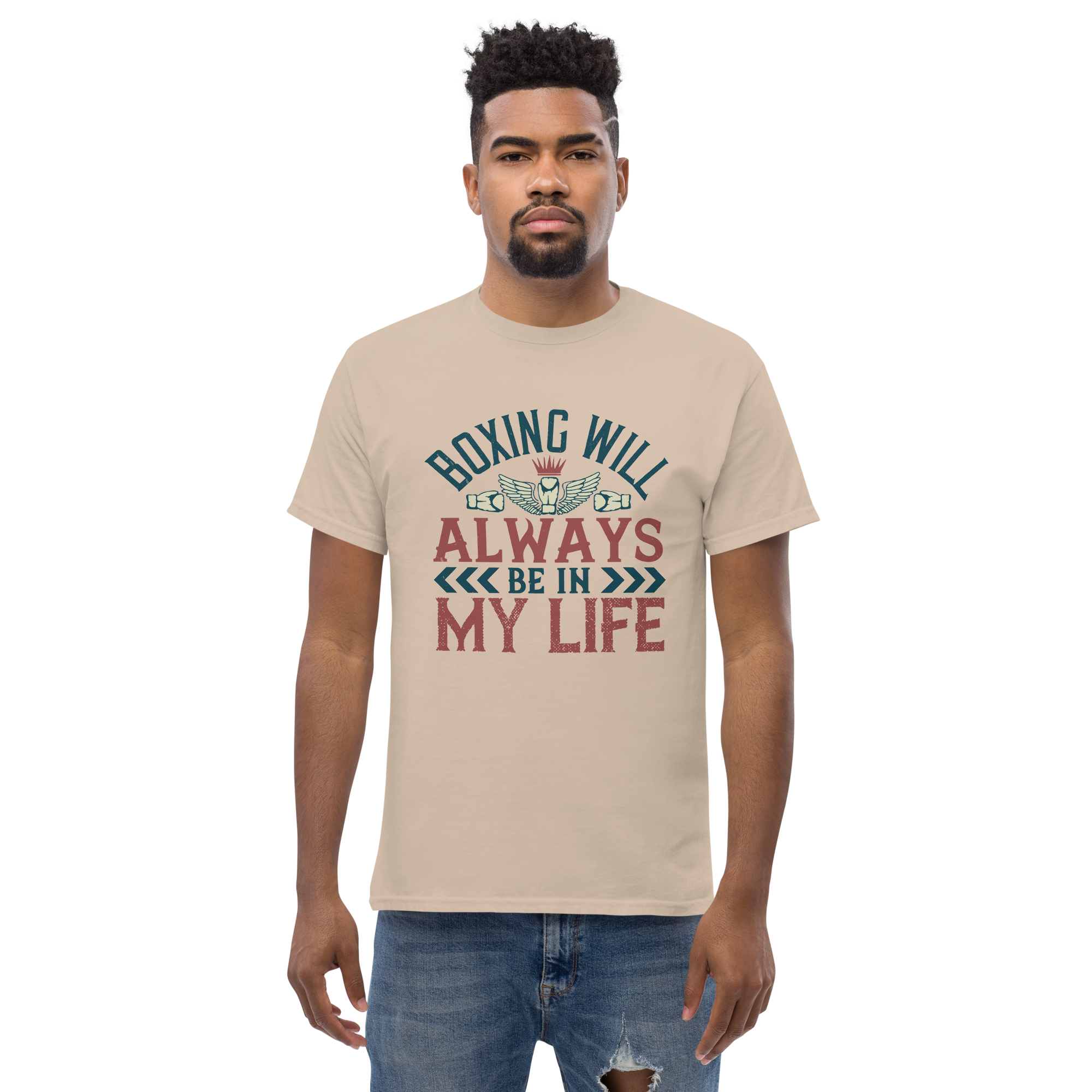 BOXING IS MY LIFE unisex t-shirt