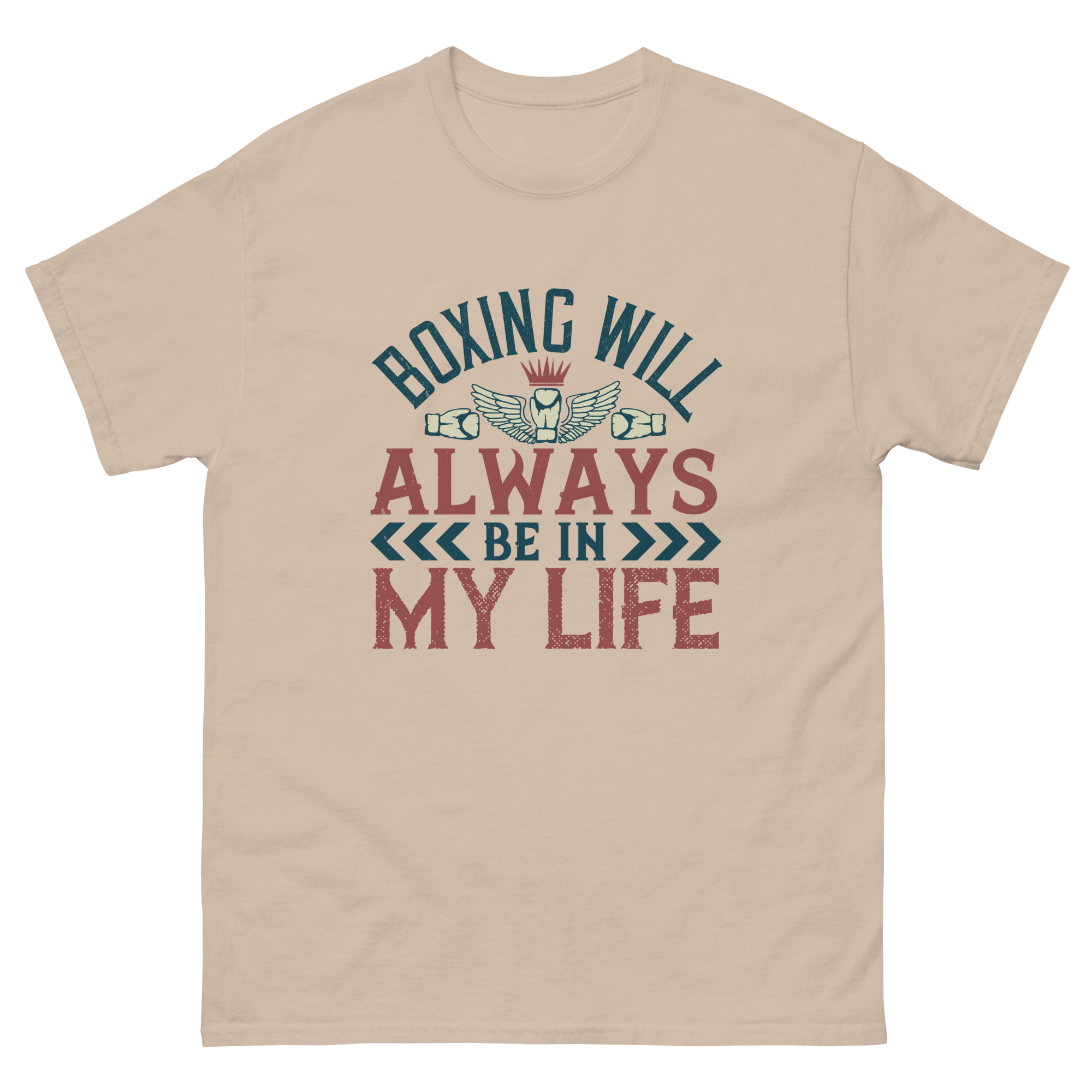 BOXING IS MY LIFE unisex t-shirt