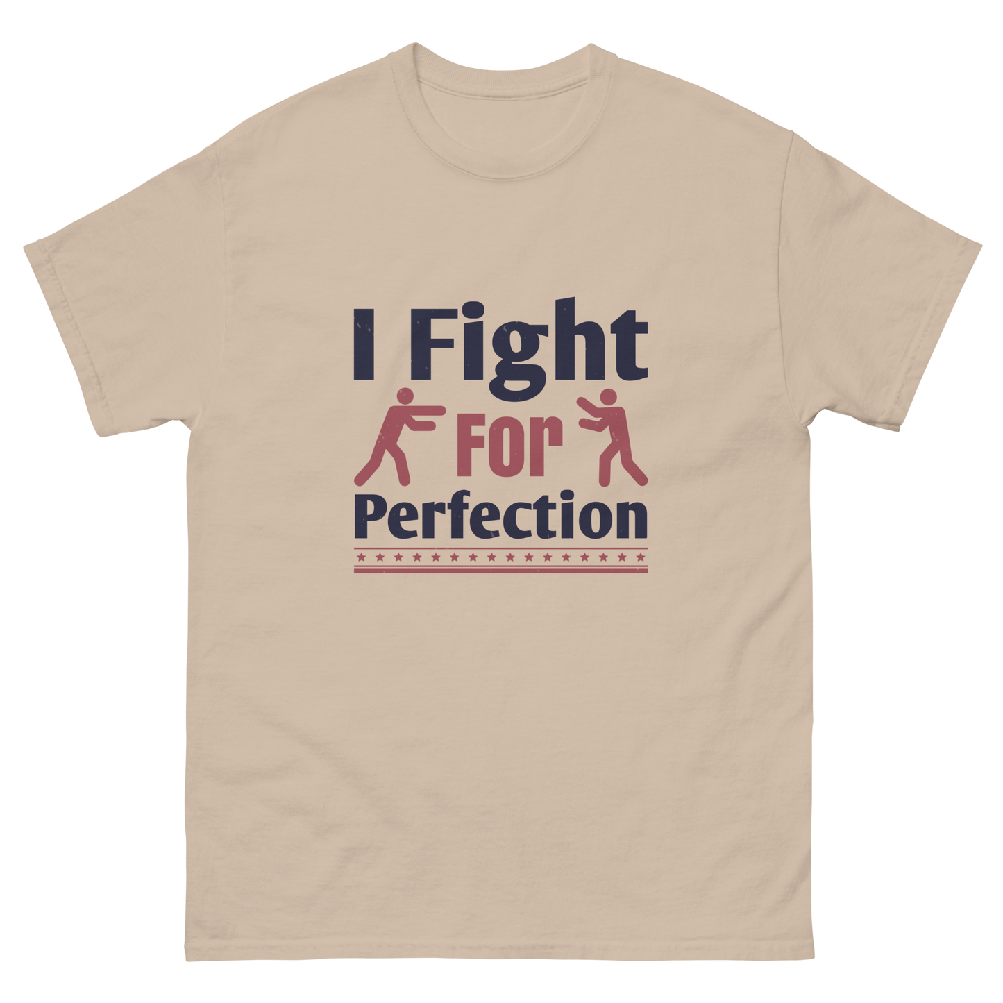 FIGHT FOR PERFECTION unisex boxing t-shirt