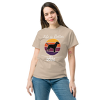 BETTER WITH DOGS unisex t-shirt - Printoo Shop - - dog, Streetwear look, t-shirt, unisex, Unisex Classic Tee | Gildan 5000