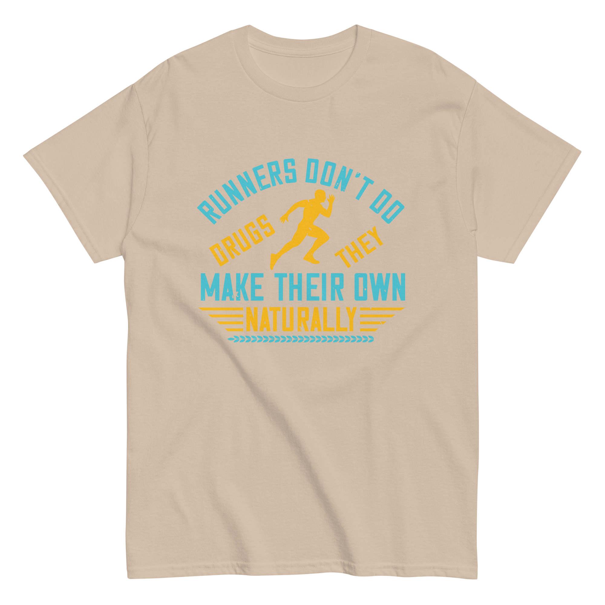 NATURALLY RUNNERS unisex t-shirt