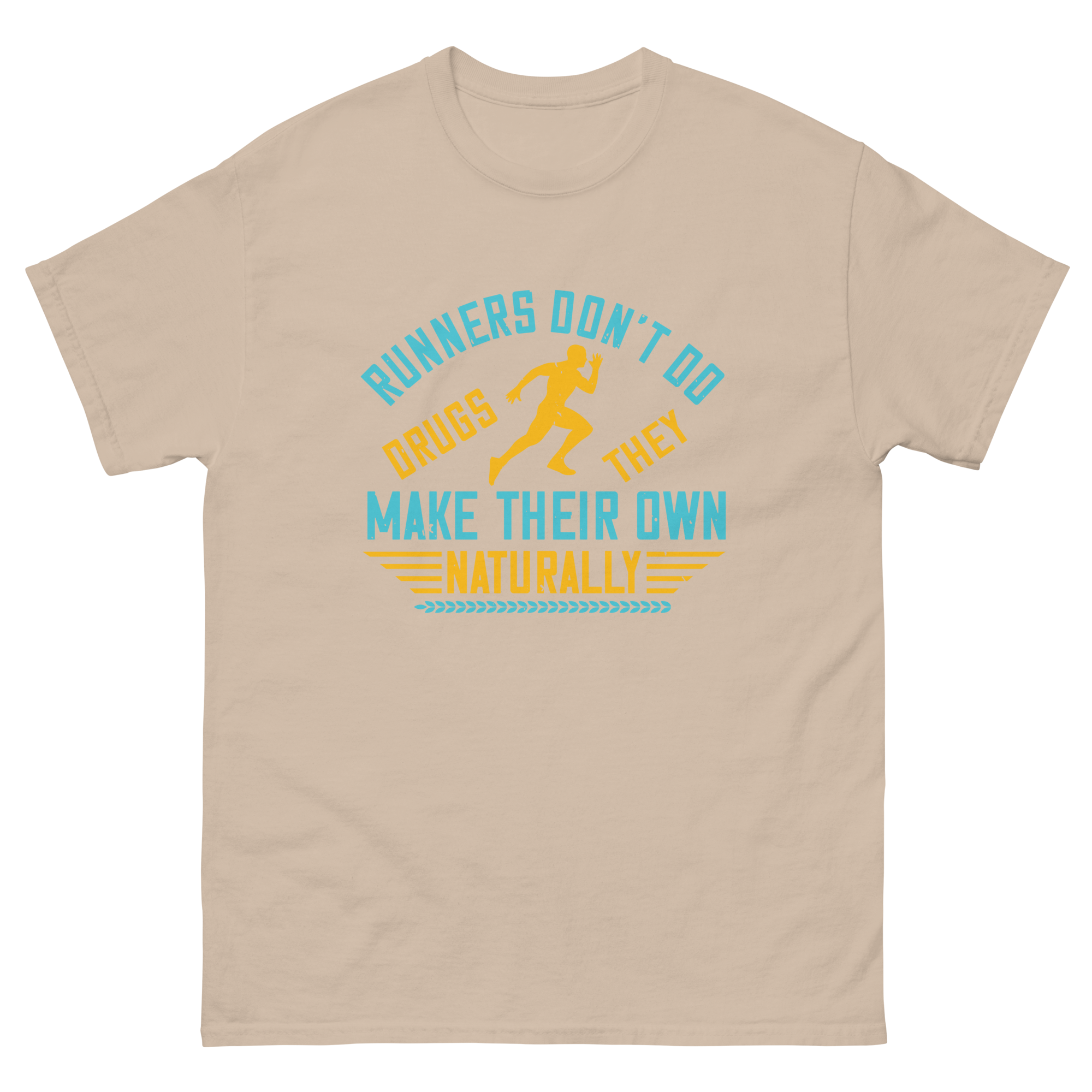 NATURALLY RUNNERS unisex t-shirt