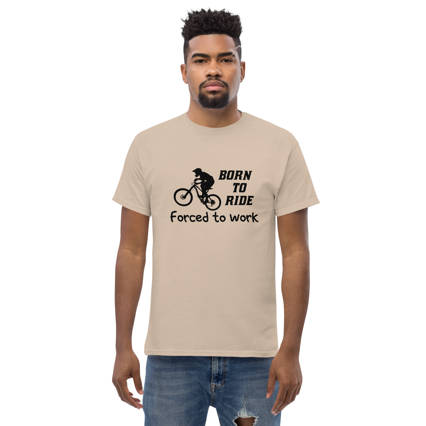 BORN TO RIDE unisex t-shirt