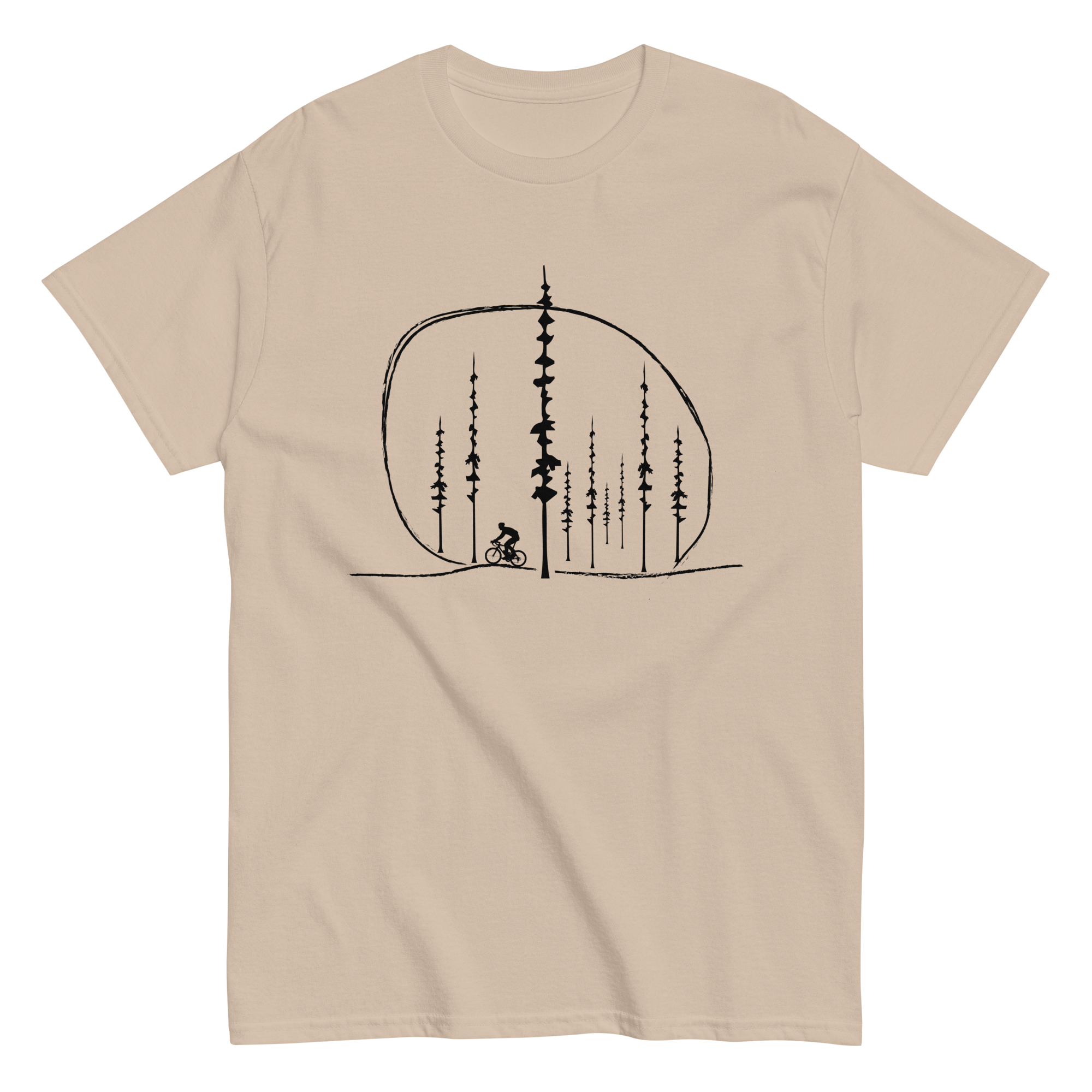FOREST CYCLING unisex t-shirt