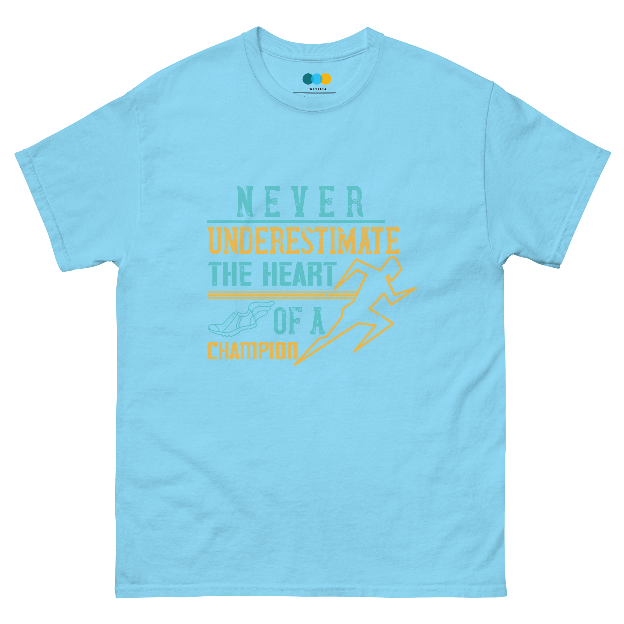 HEART OF A CHAMPION unisex t-shirt