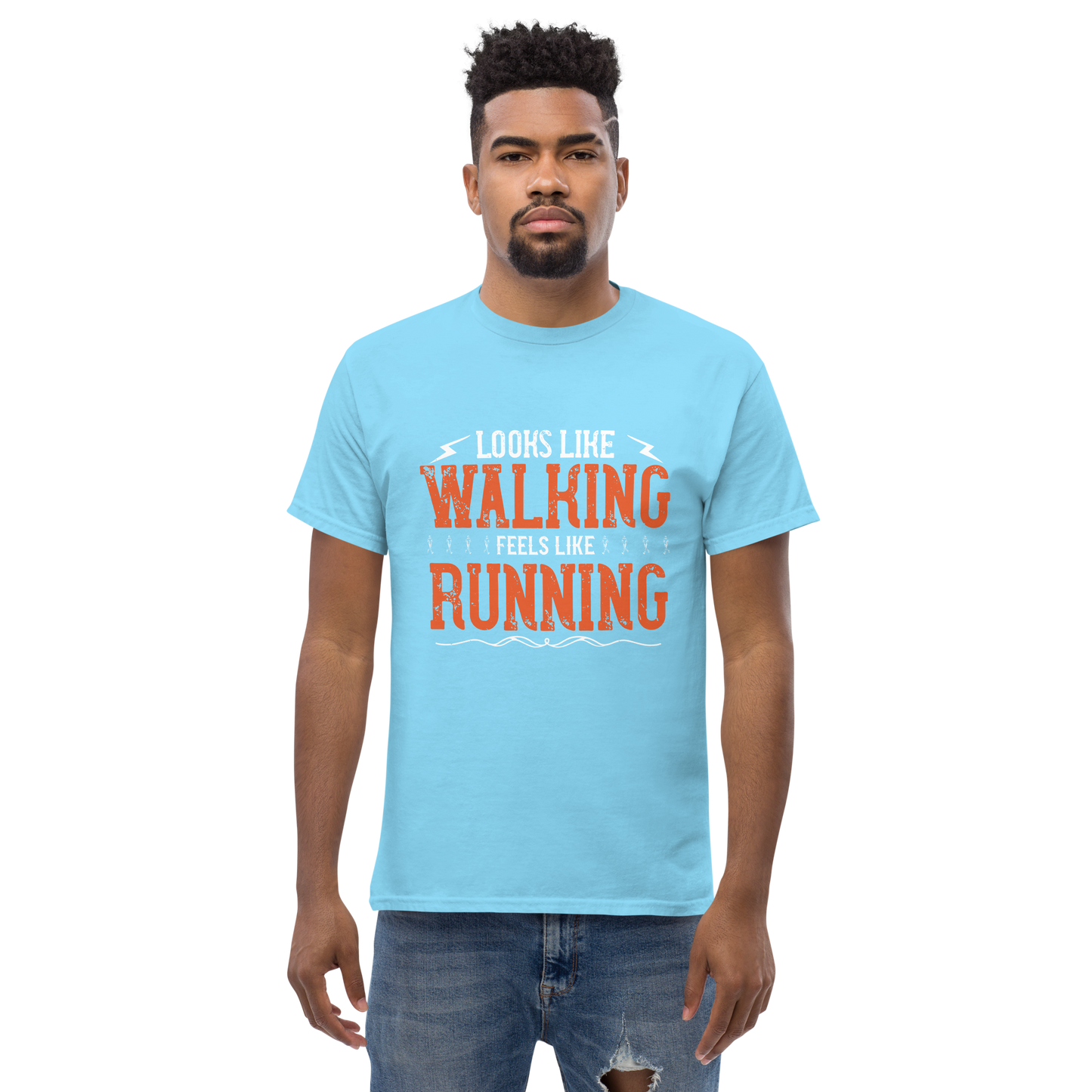 WALK-RUN FUSION unisex running t-shirt