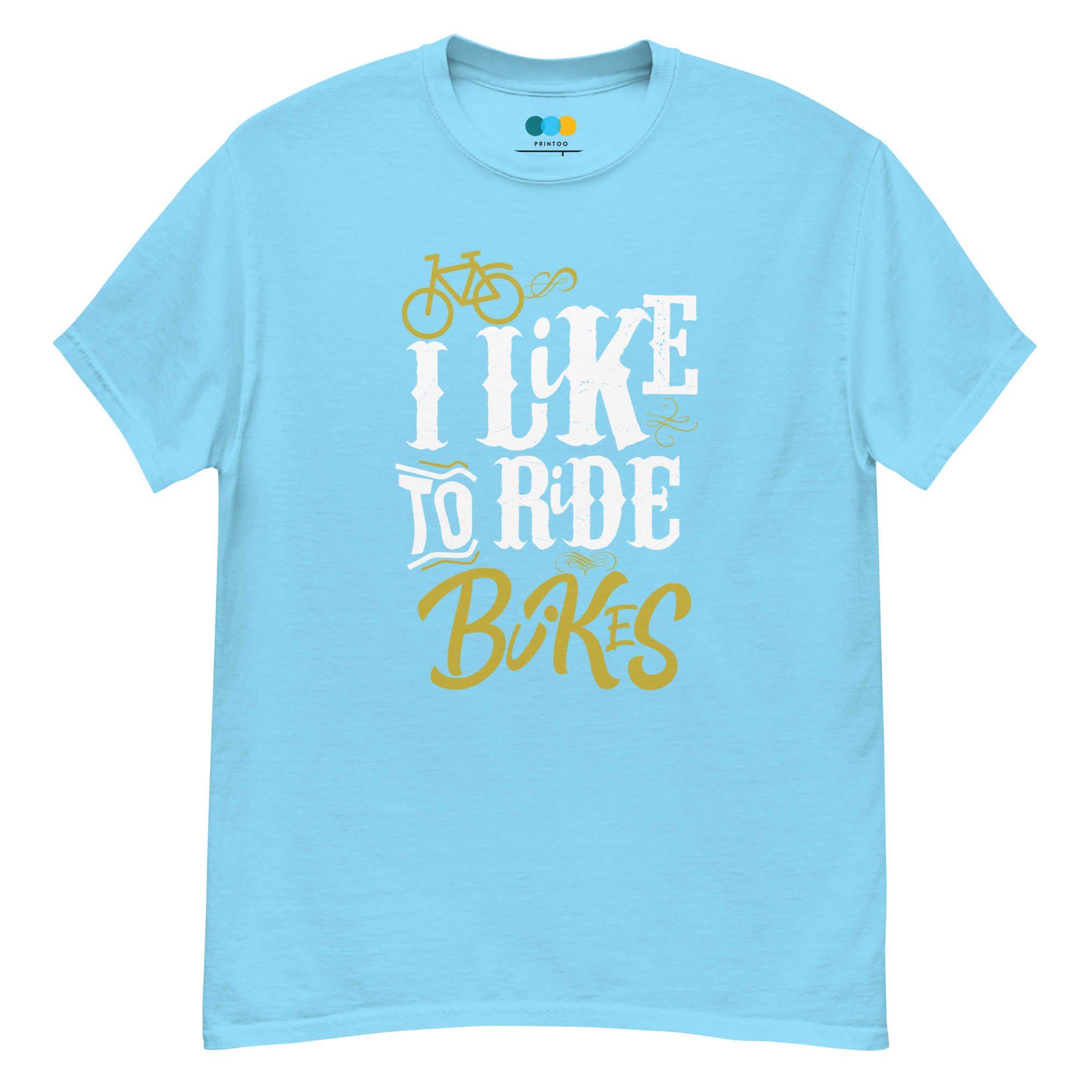 Unisex-T-Shirt „LIKE TO RIDE“