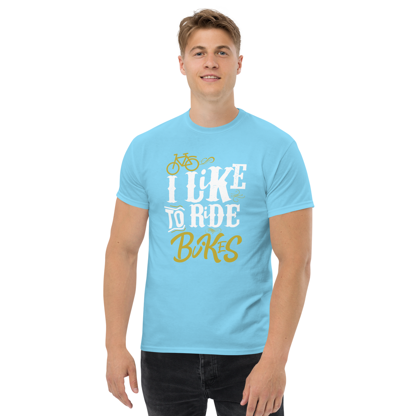 LIKE TO RIDE unisex cycling t-shirt