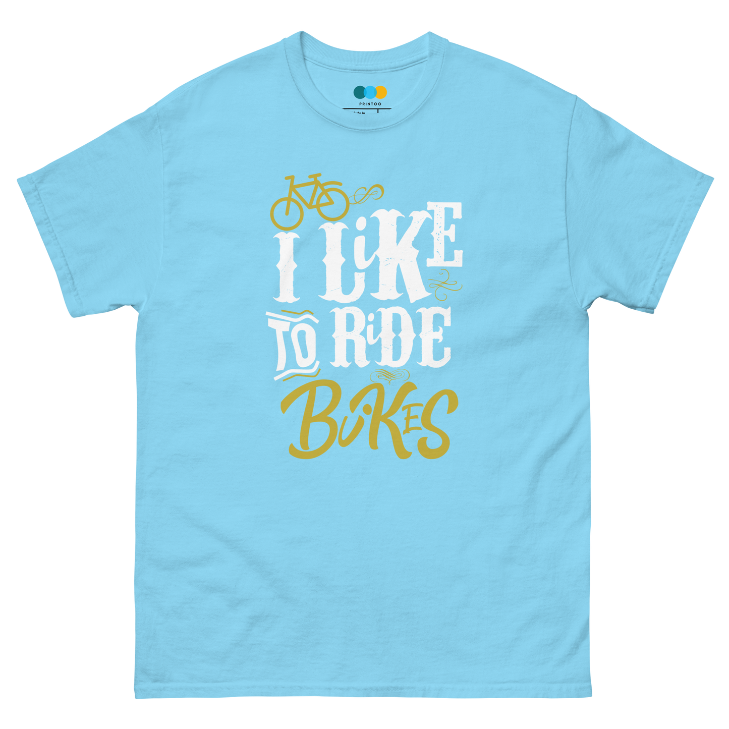 LIKE TO RIDE unisex cycling t-shirt