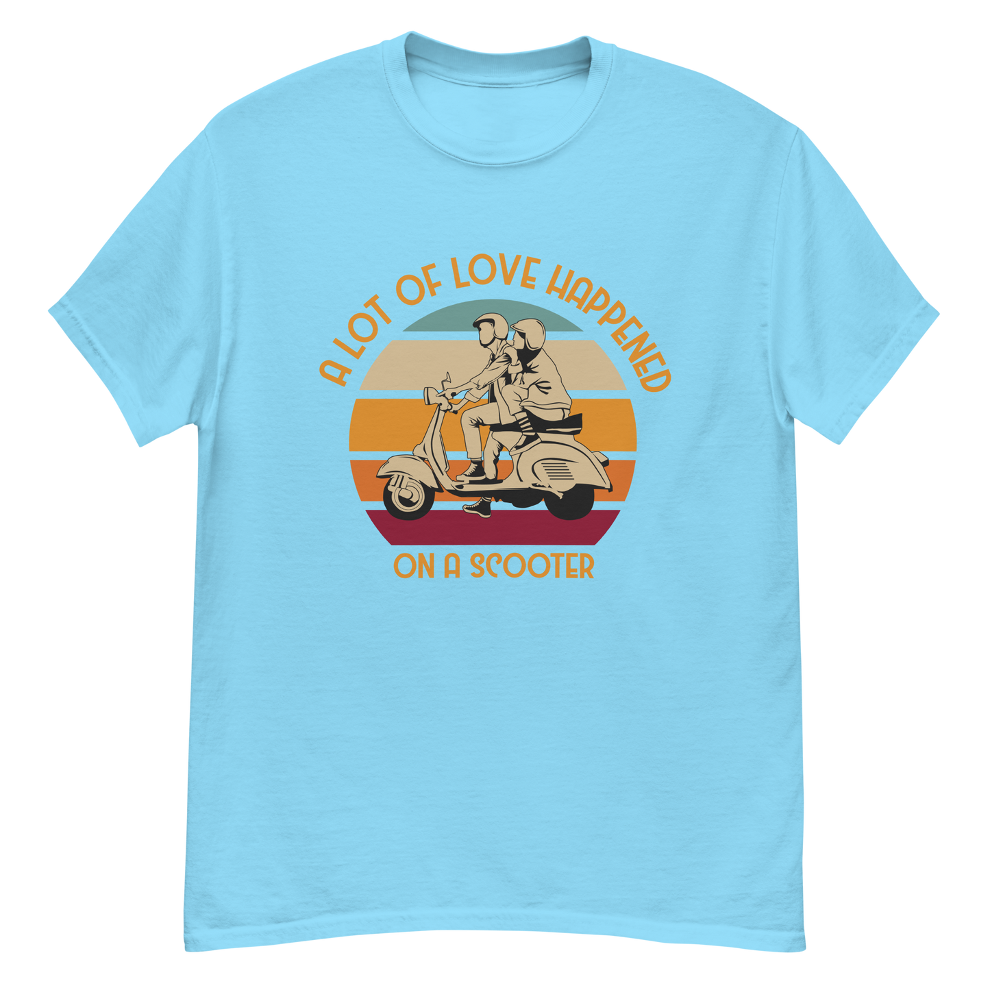 LOVE ON WHEELS unisex tee