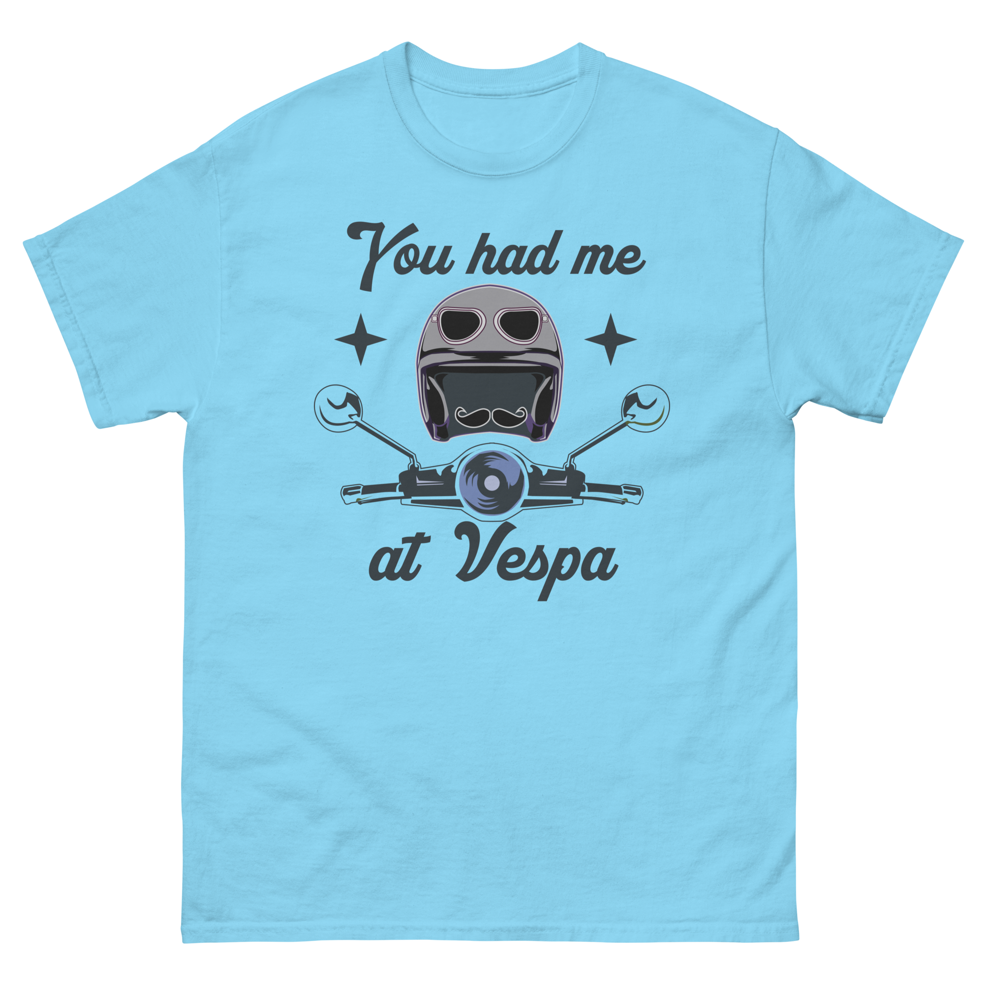 Camiseta unisex ME TIENES EN VESPA